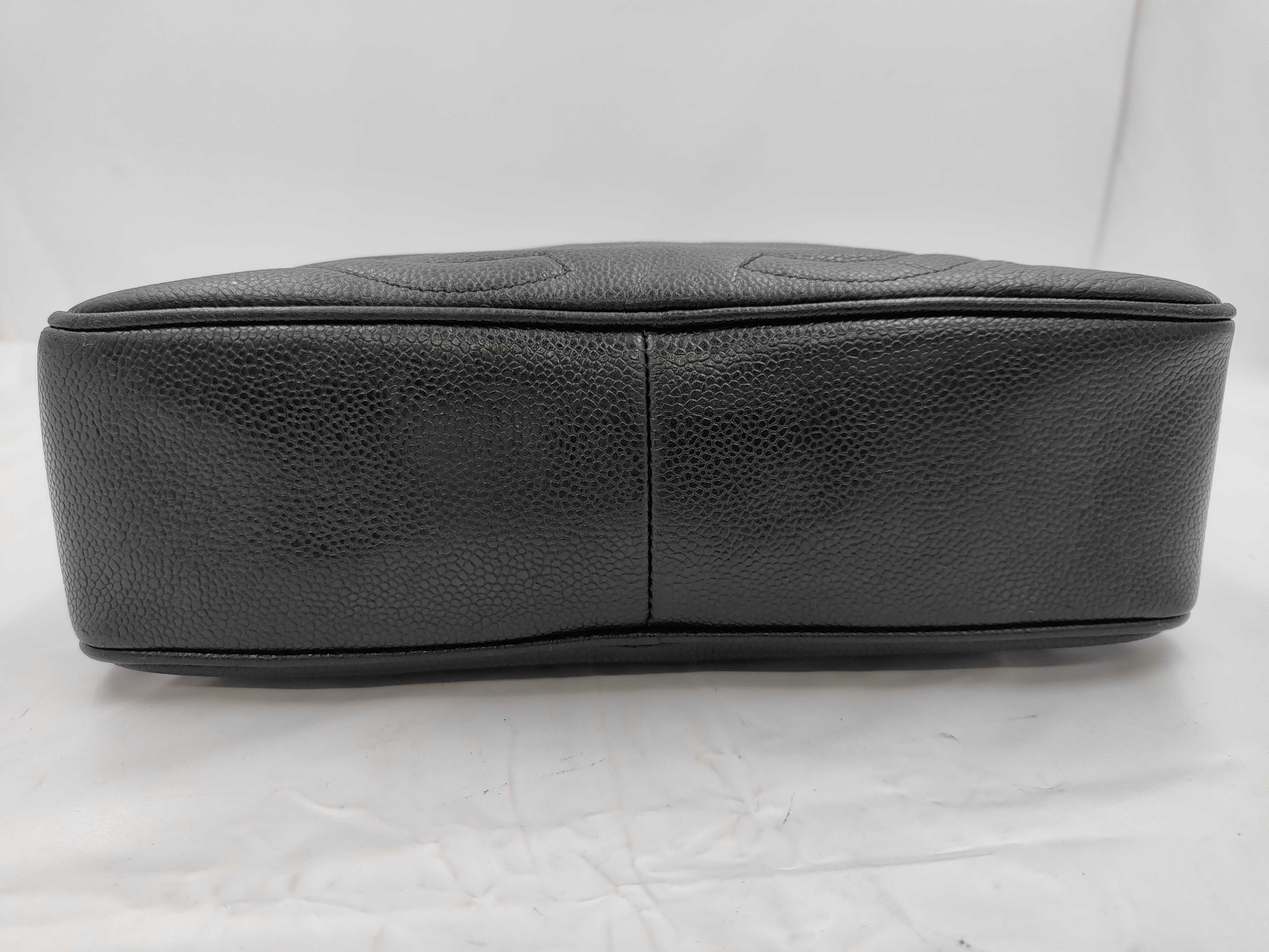 Caviar Skin Triple Coco Shoulder Bag — view 5