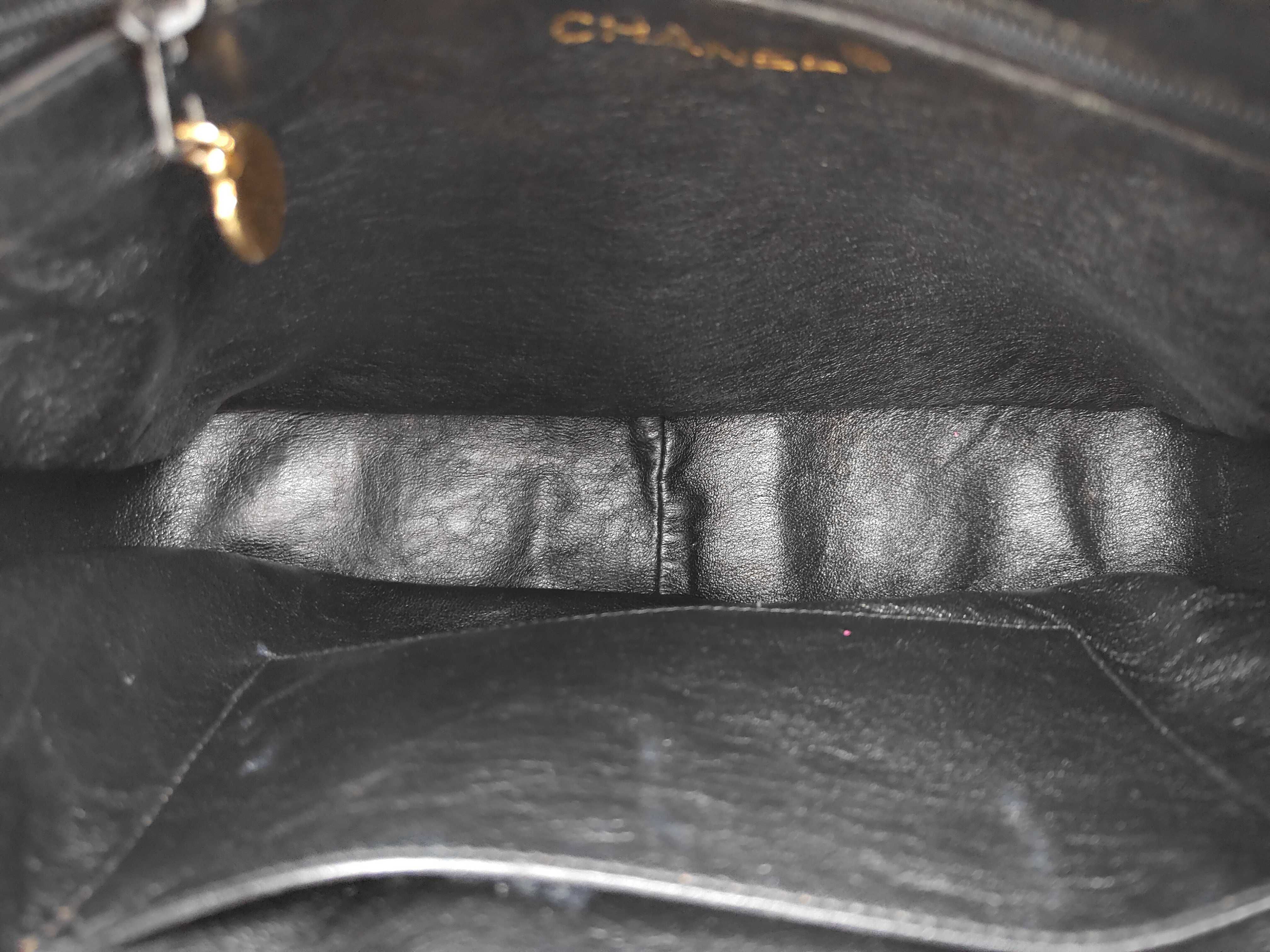Caviar Skin Triple Coco Shoulder Bag — view 7