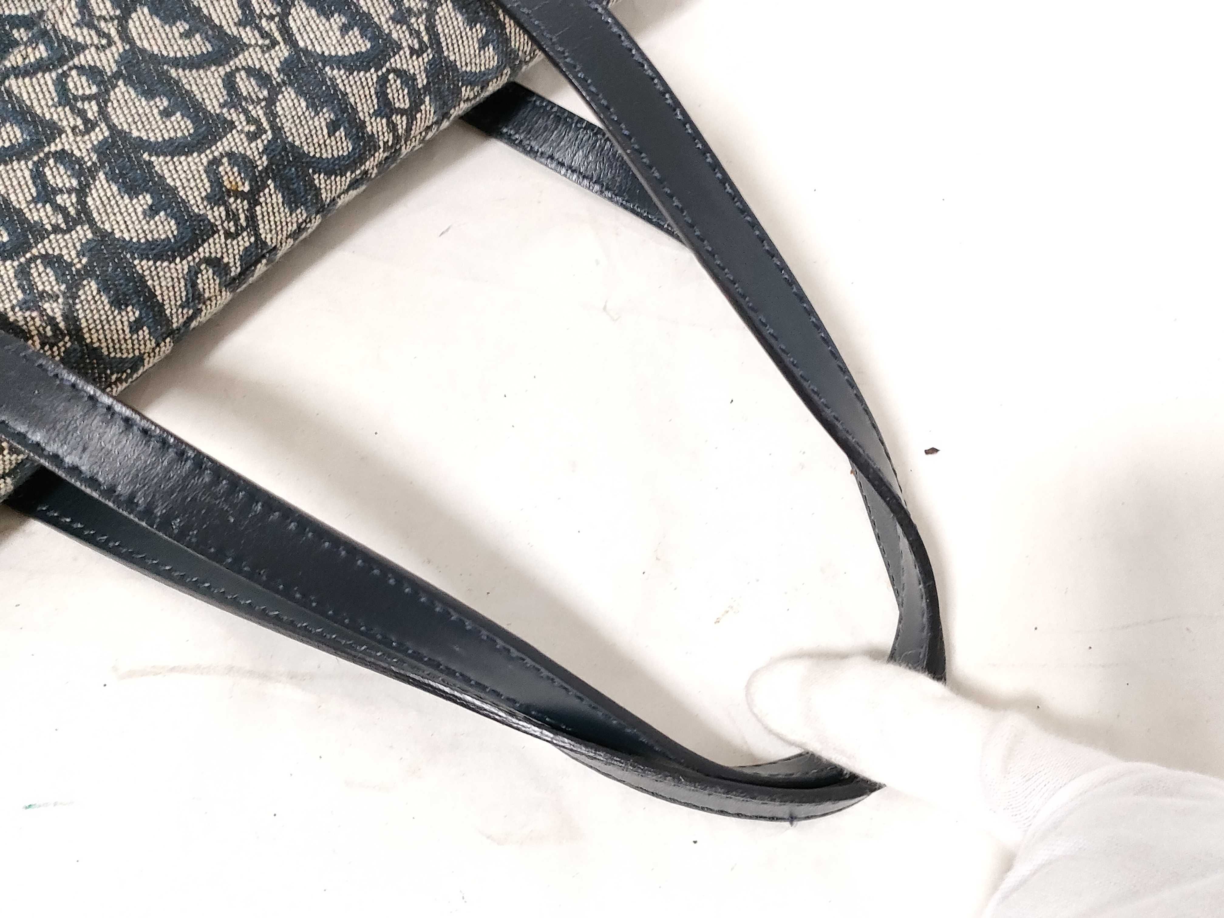 Trotter Dior Canvas Tote Bag Handbag — view 3