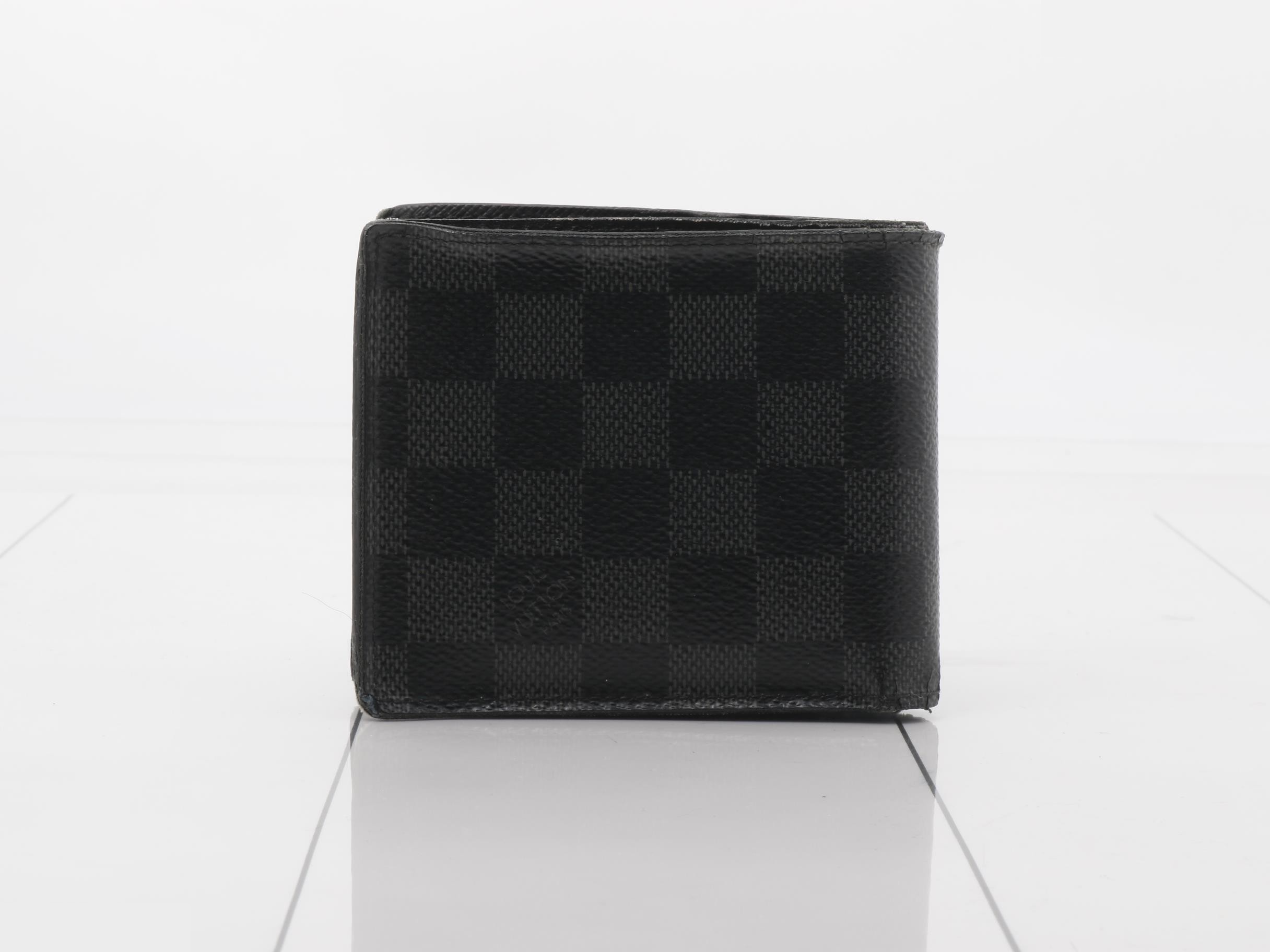 Portefeuille Marco Damier Graphite — view 2