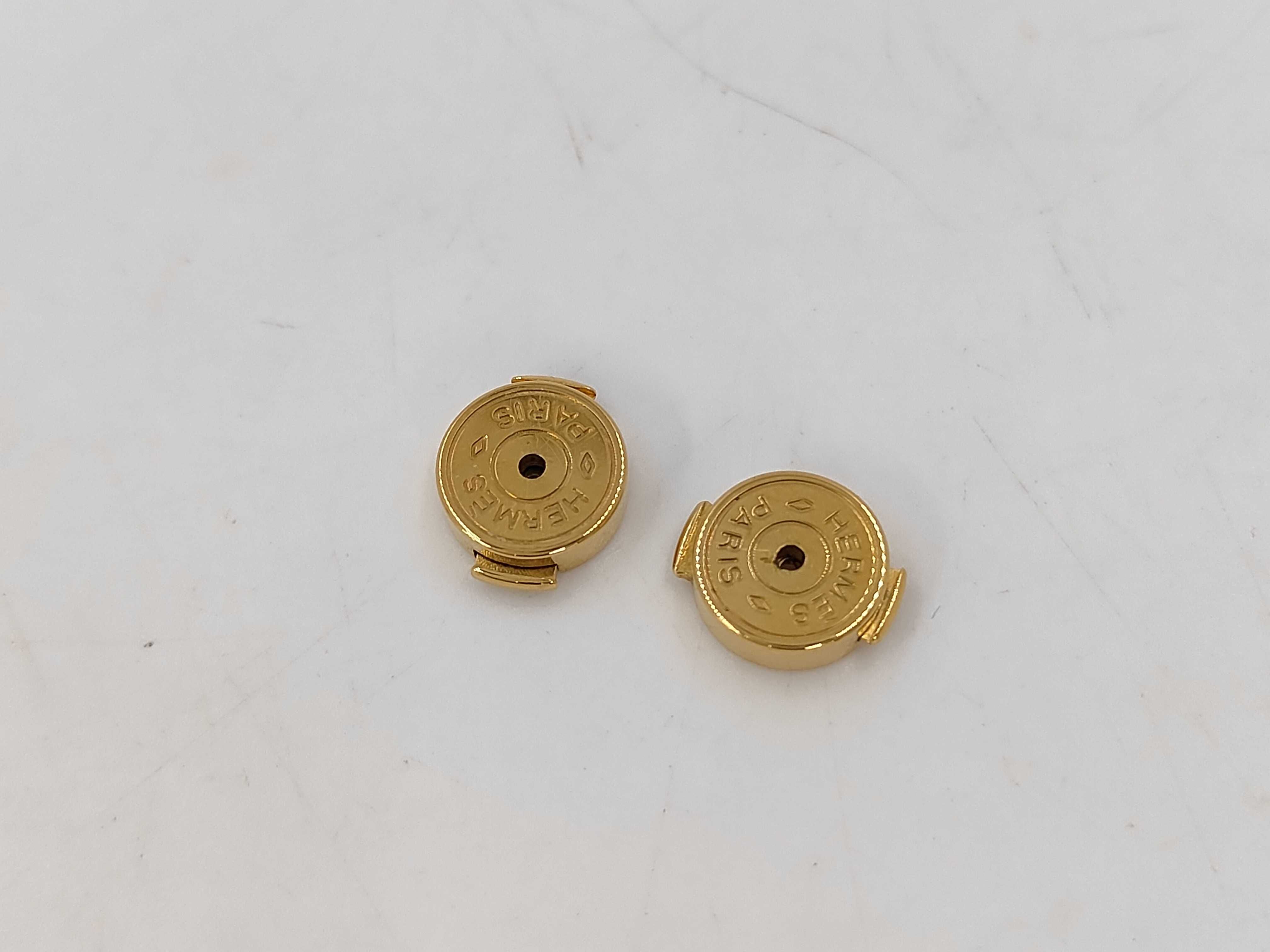 Pop H Gold Earrings — view 3