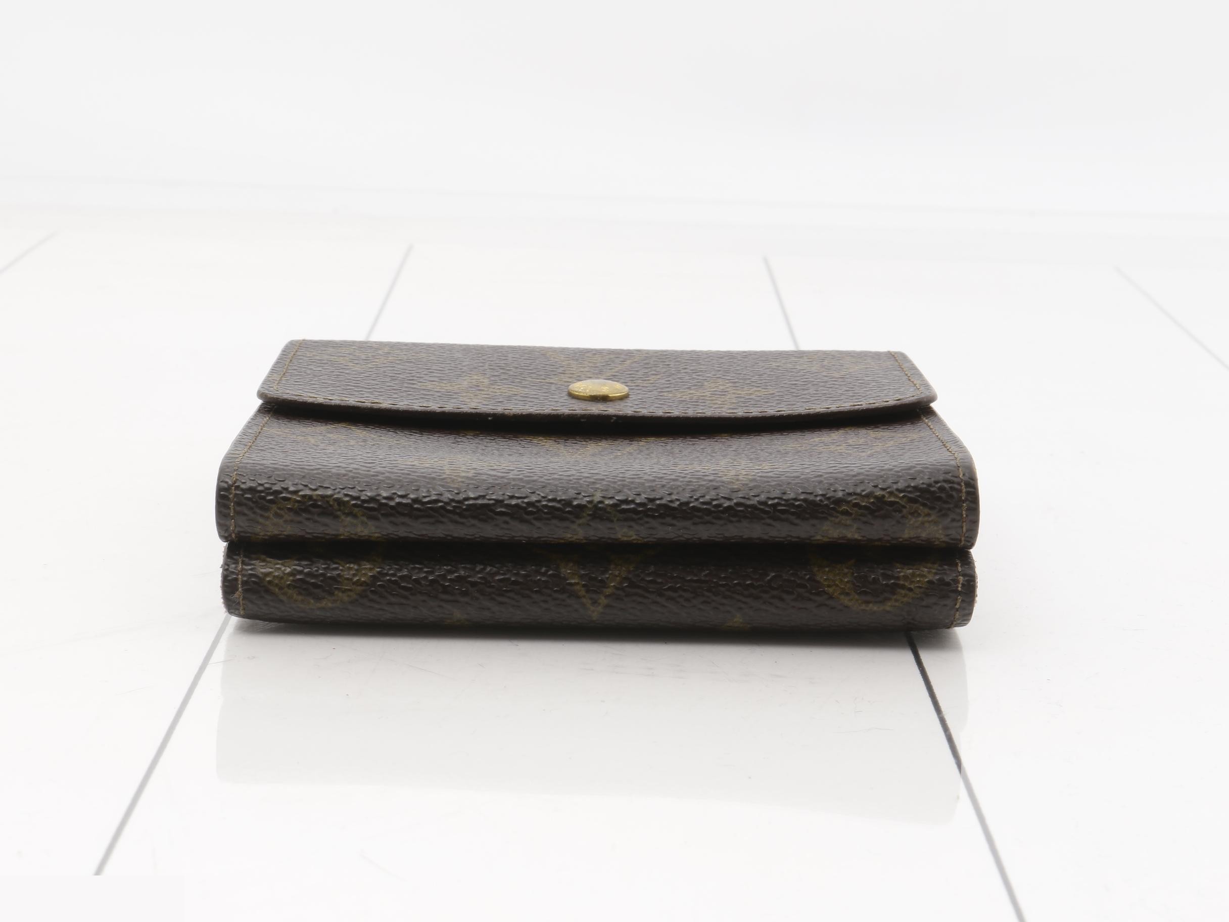 Monogram Portemonnaie Billet Carte Credit Tri-fold Wallet — view 3