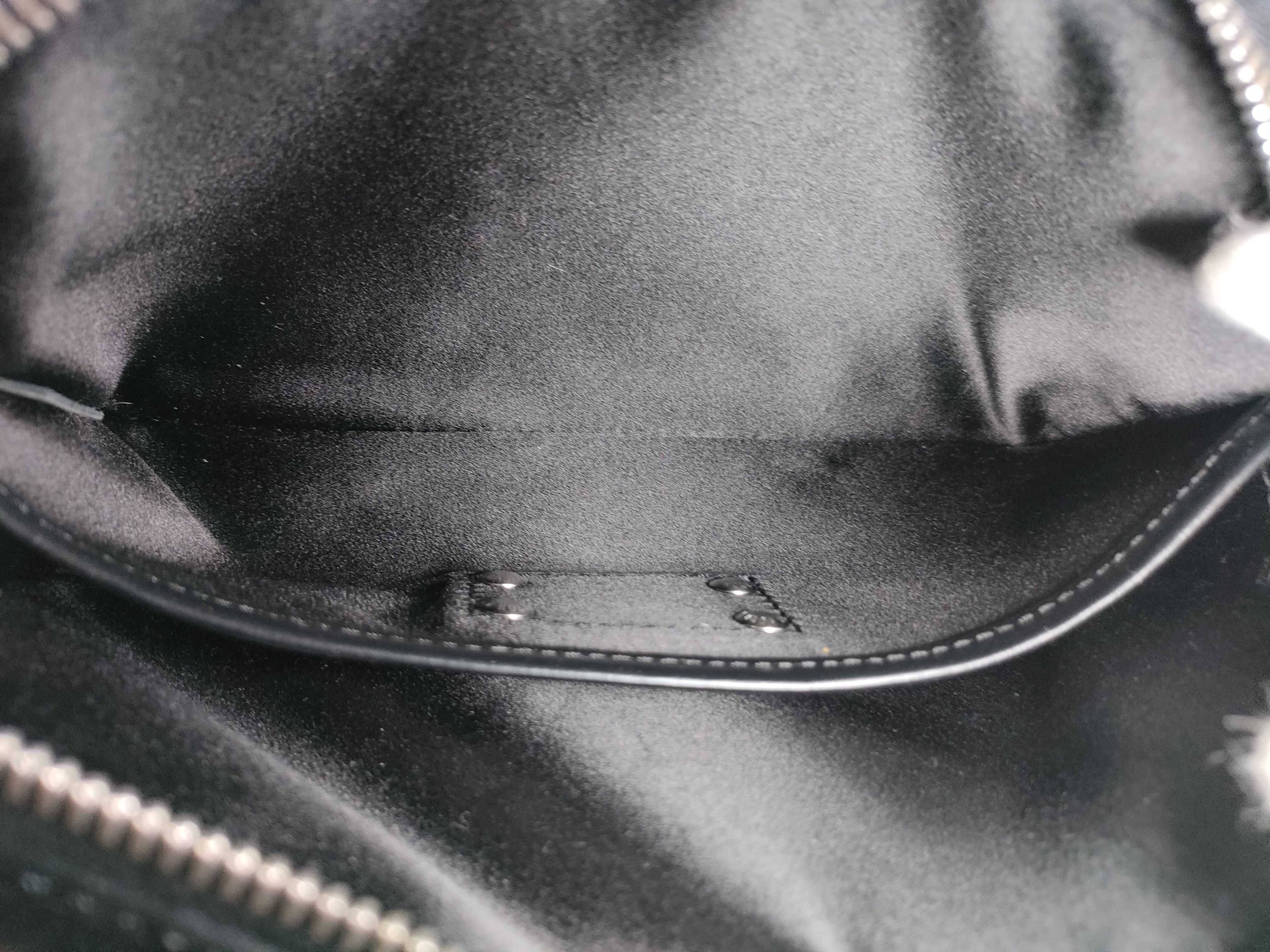 Monogram Mini Louis Vuitton Black Monogram Mini Satin Pochette Conte de Fée M92275 Shoulder Bag — view 10