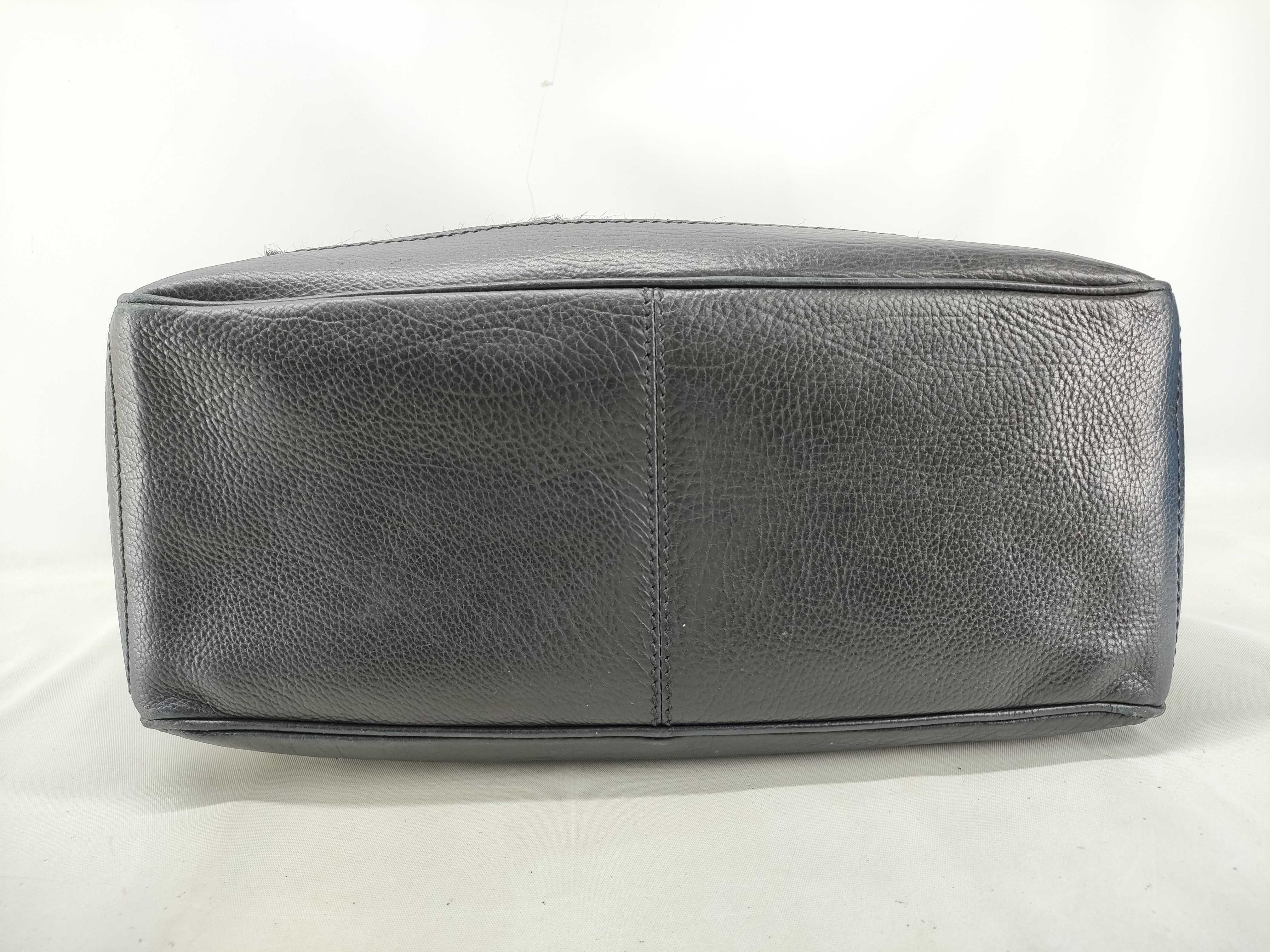 Boogie Handbag, Calf Hair, Black Handbag — view 3