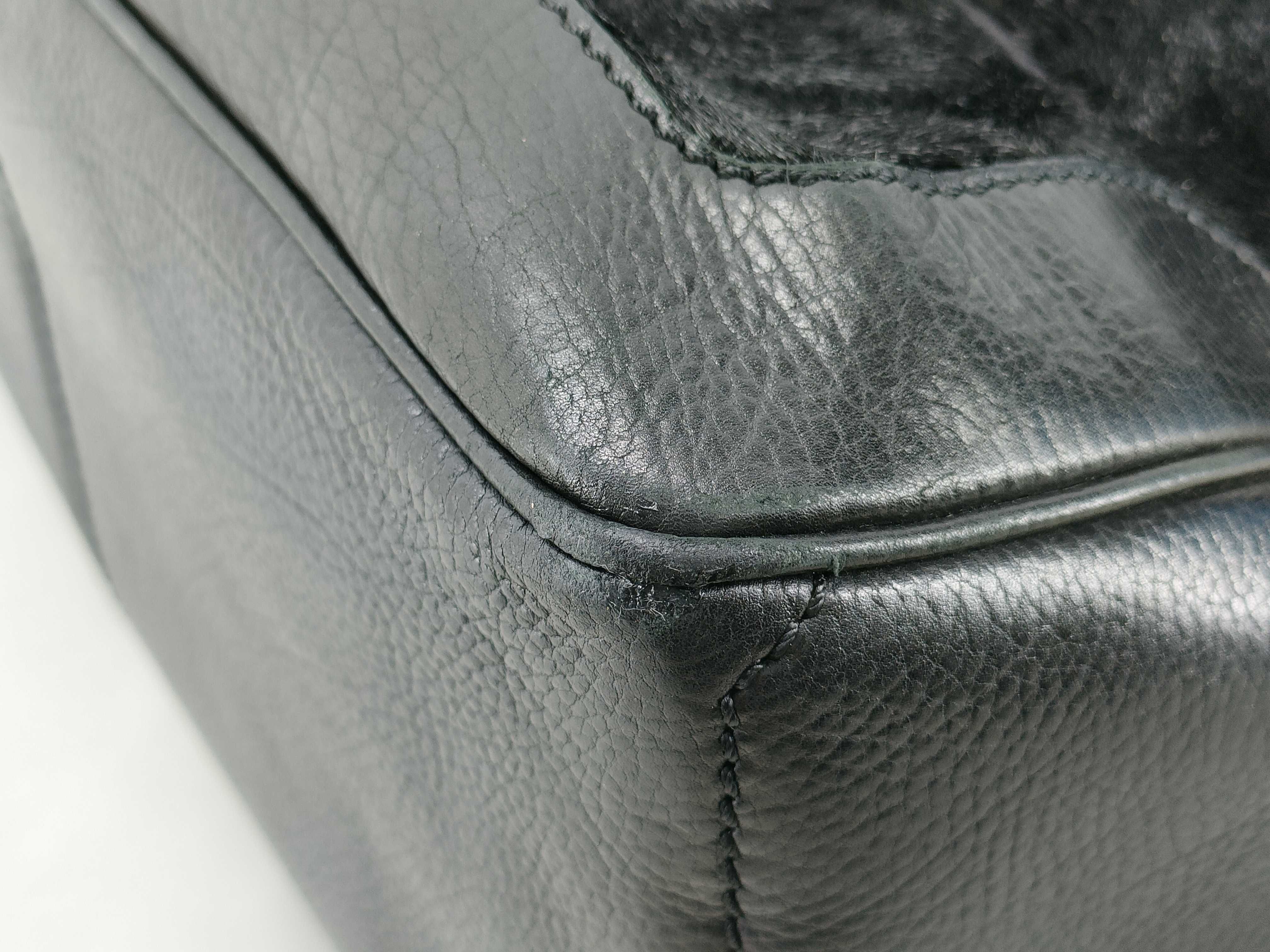 Boogie Handbag, Calf Hair, Black Handbag — view 4