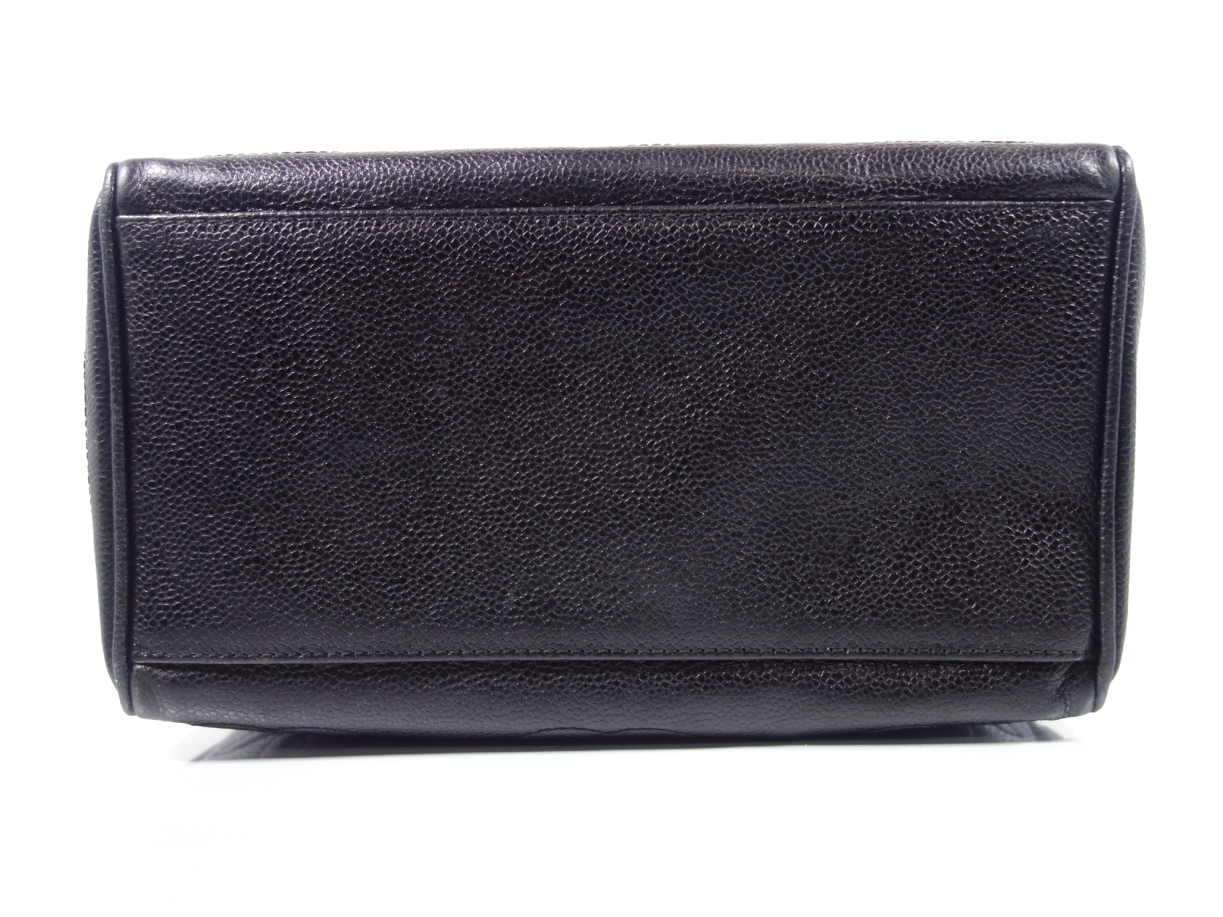Caviar Skin Triple Coco Shoulder Bag — view 6