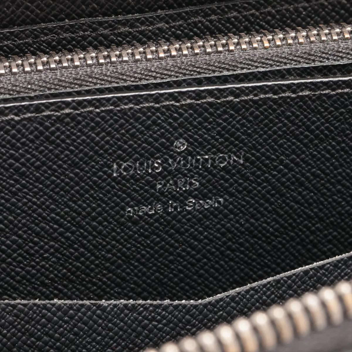 Monogram Eclipse Zippy XL M61698 CA1200 Black Round Zip Wallet — view 11