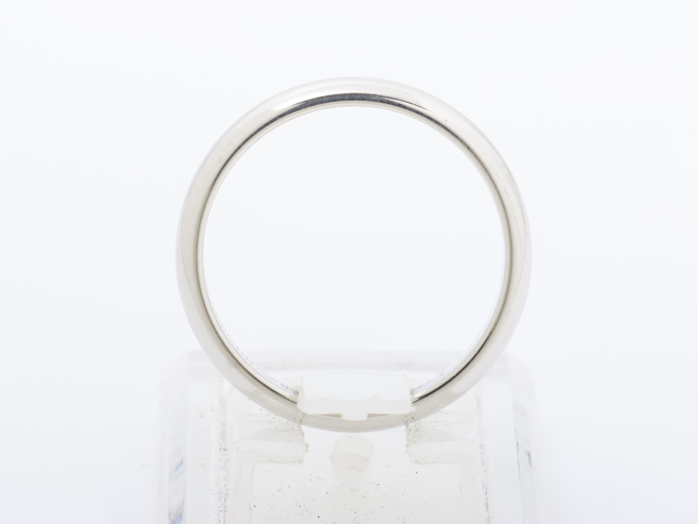 Other items in the line: Precious metal rings, Pt950, 6.9g, size #58 — view 3