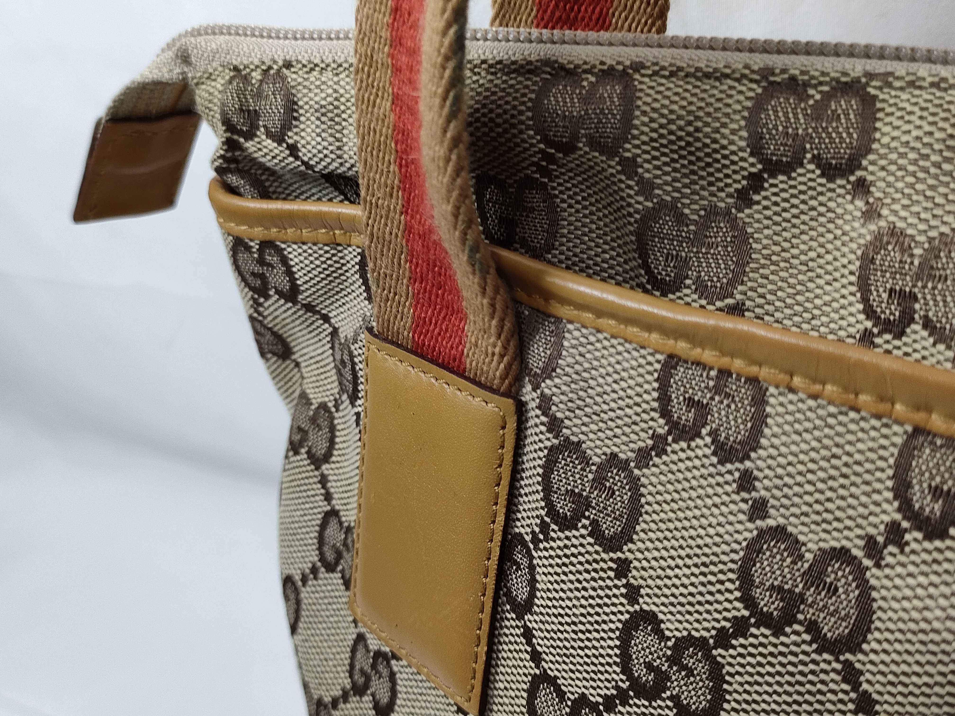 Sherry GG Canvas Tote Bag — view 7