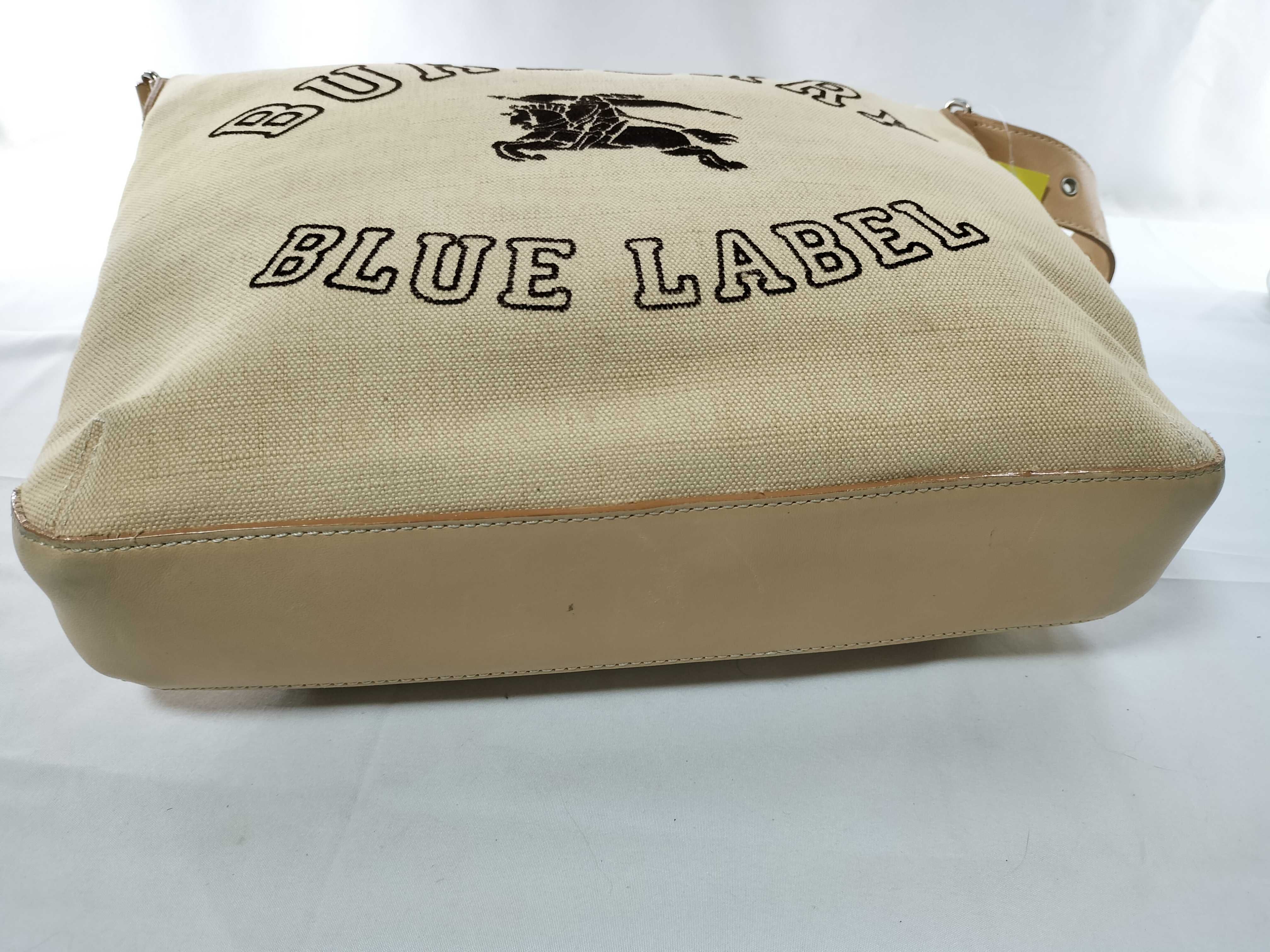 Blue Label Canvas Shoulder Bag — view 8