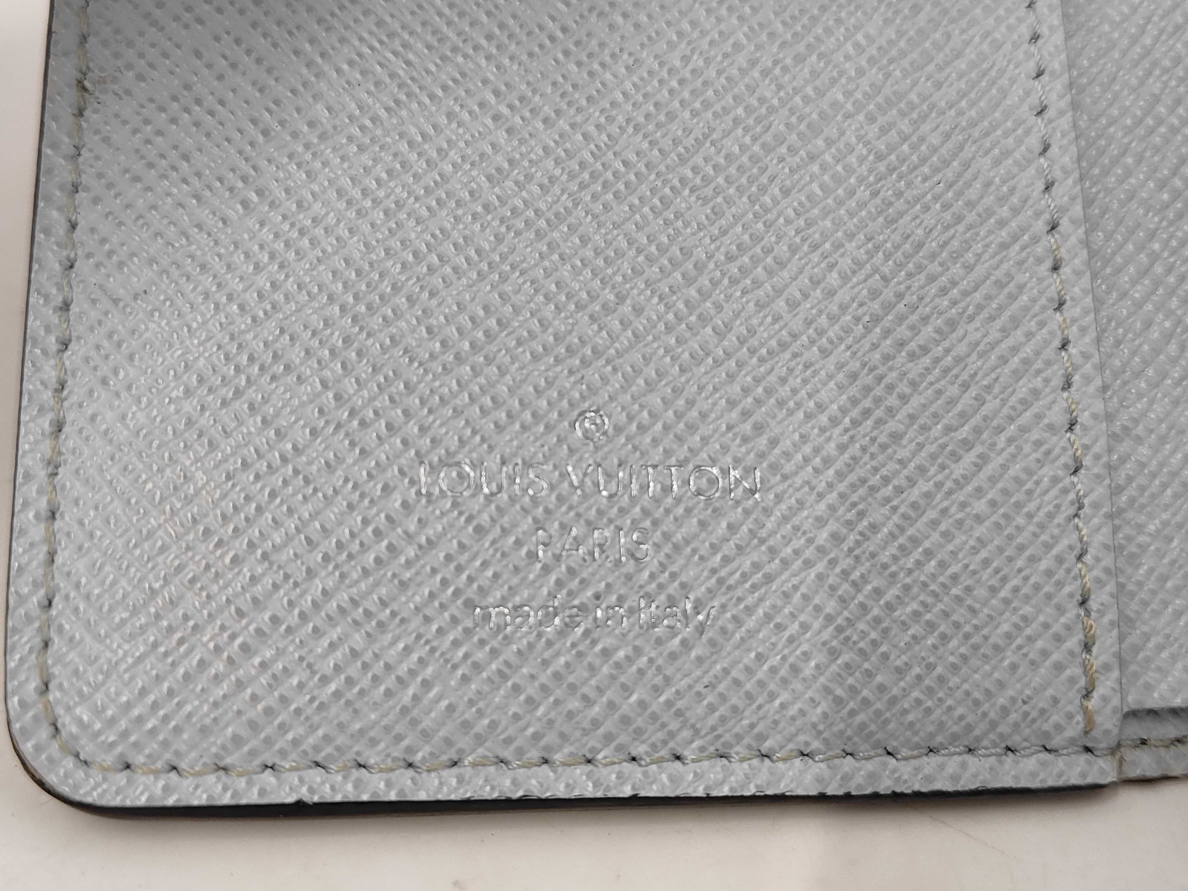 Monogram Louis Vuitton Monogram Portefeuille Lou Washed Blue M82377 / IC card not working wallet — view 12