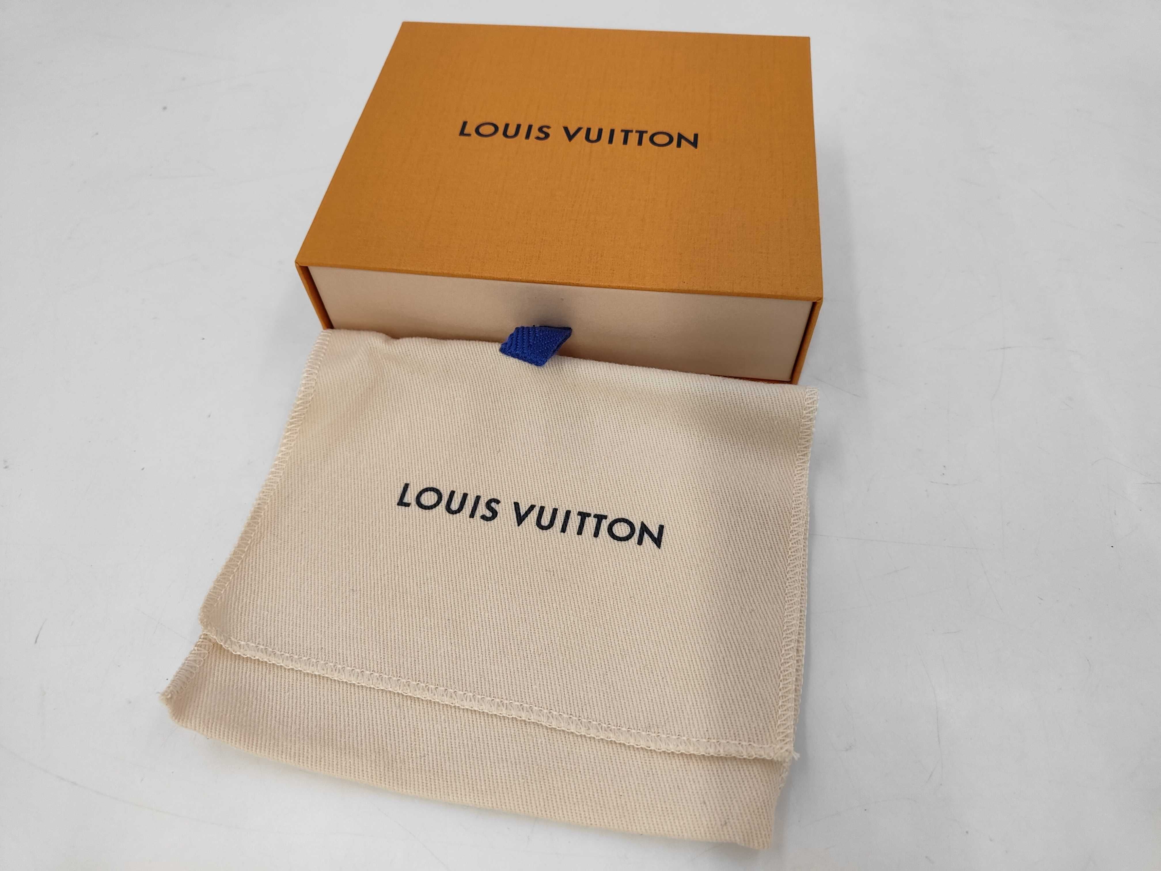 Monogram Louis Vuitton Monogram Portefeuille Lou Washed Blue M82377 / IC card not working wallet — view 14