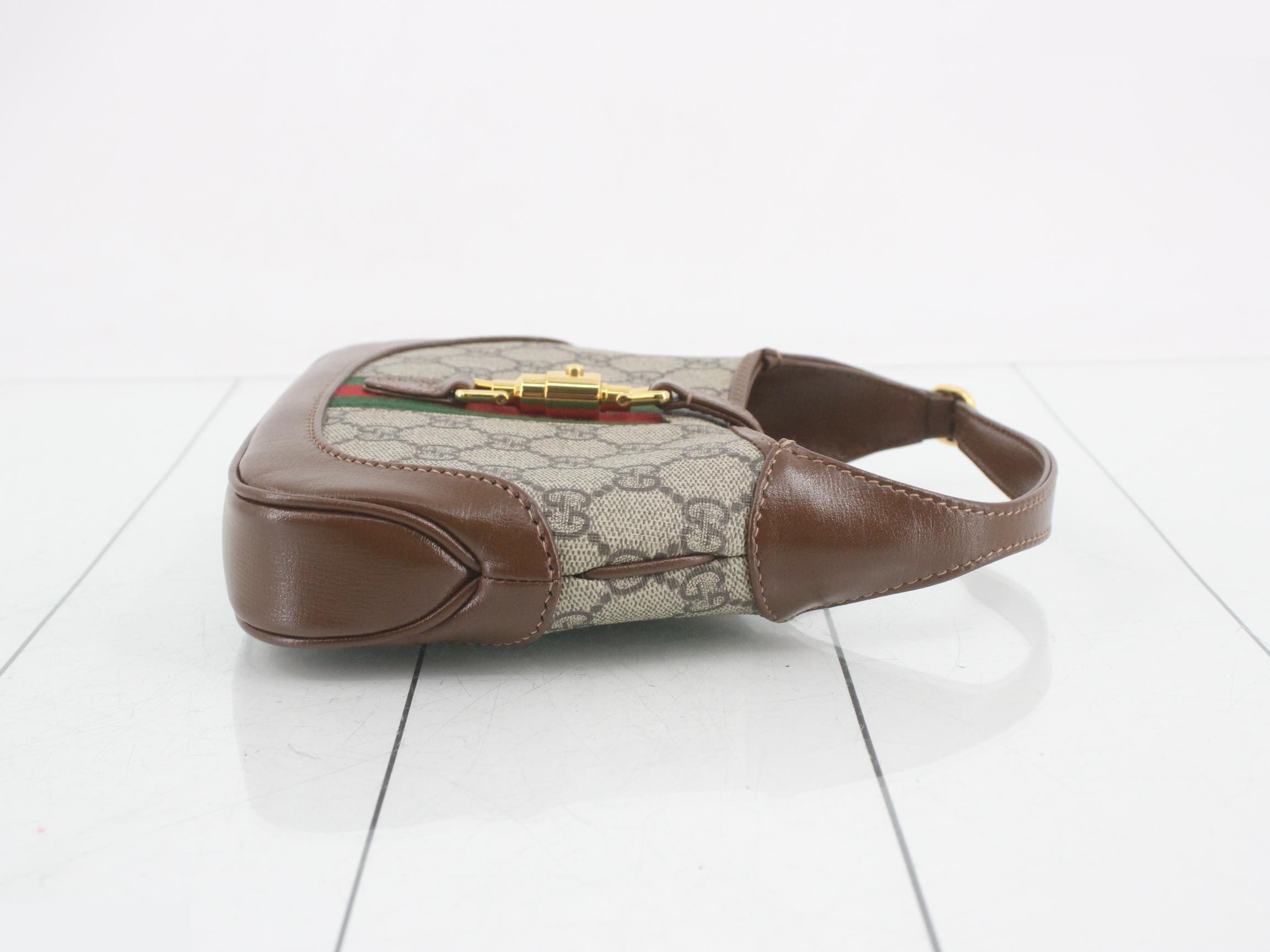 Unused Jackie 1961 Mini Bag 2-Way GG Supreme — view 3