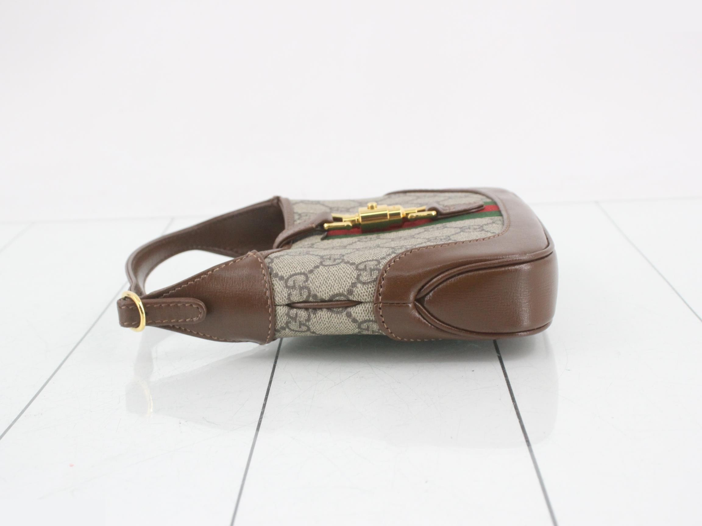 Unused Jackie 1961 Mini Bag 2-Way GG Supreme — view 4