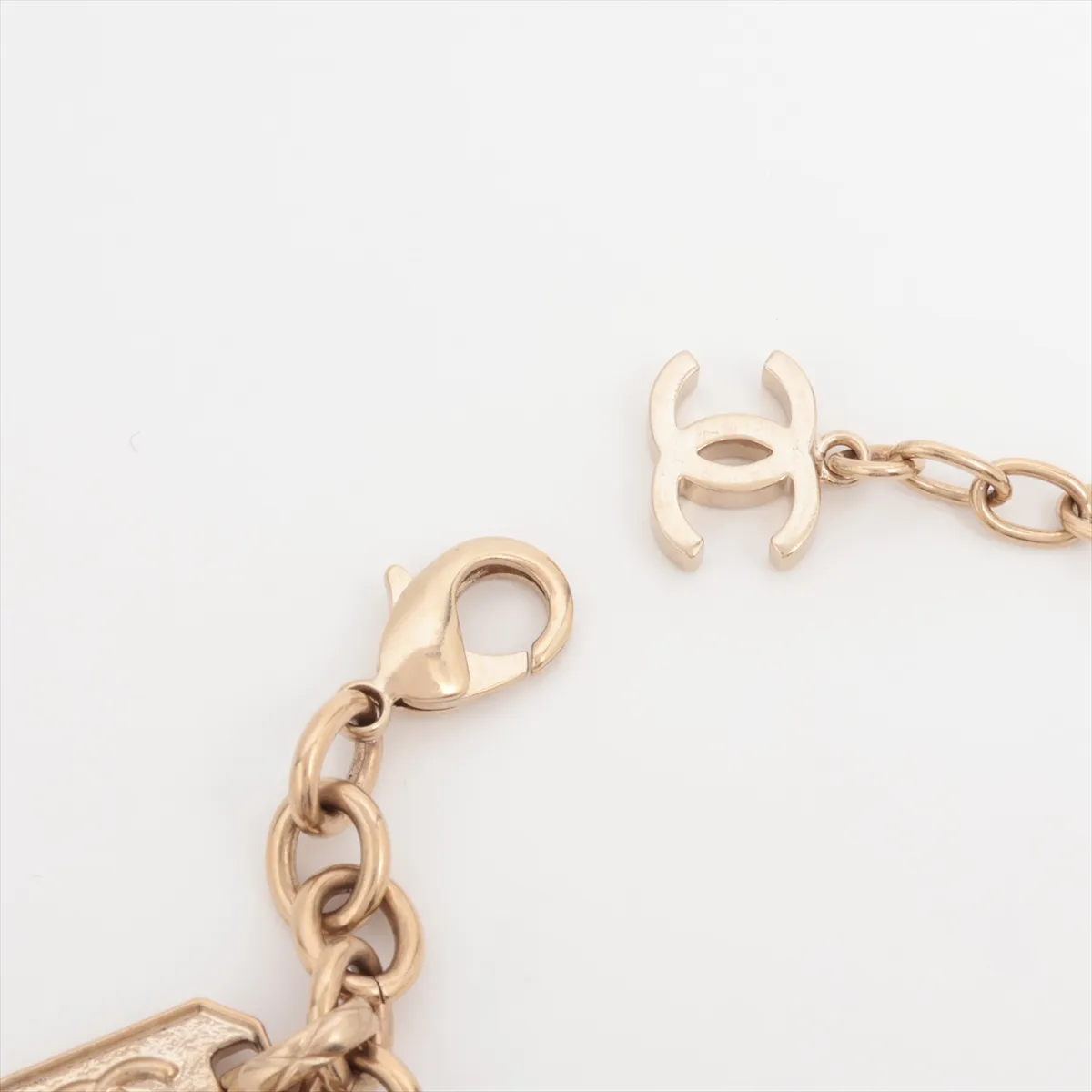 Cocomark Icon B21P Bracelet GP x Rhinestone x Fake Pearl Gold — view 4