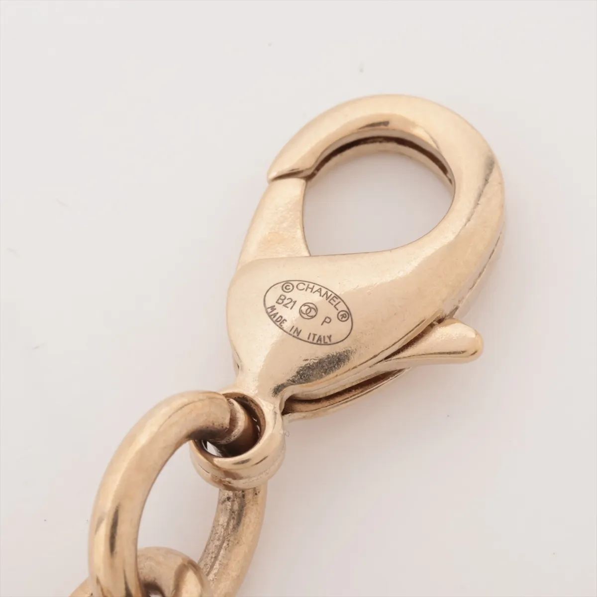 Cocomark Icon B21P Bracelet GP x Rhinestone x Fake Pearl Gold — view 5