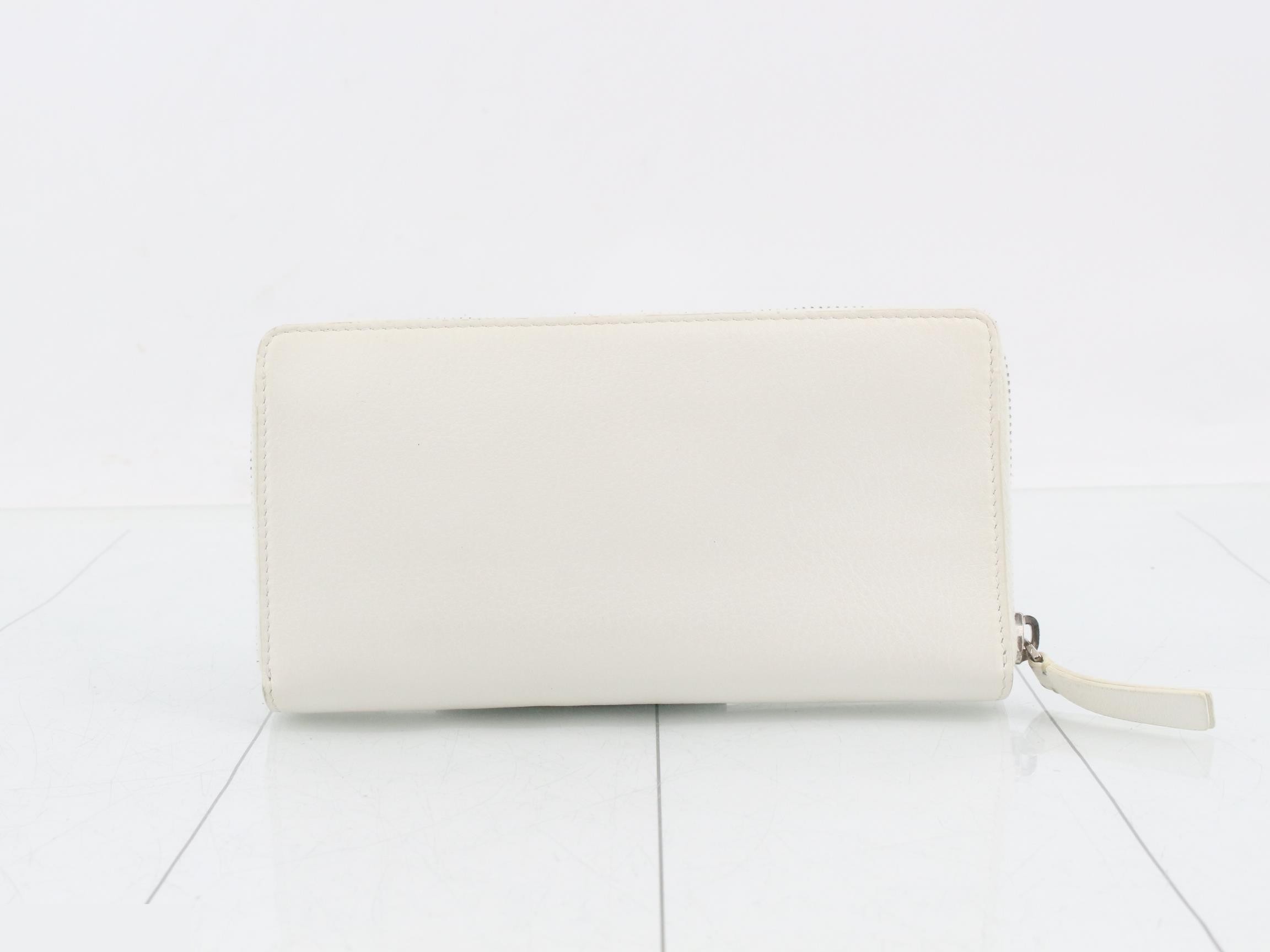 Everyday Leather Round Zipper Long Wallet 490625 — view 2