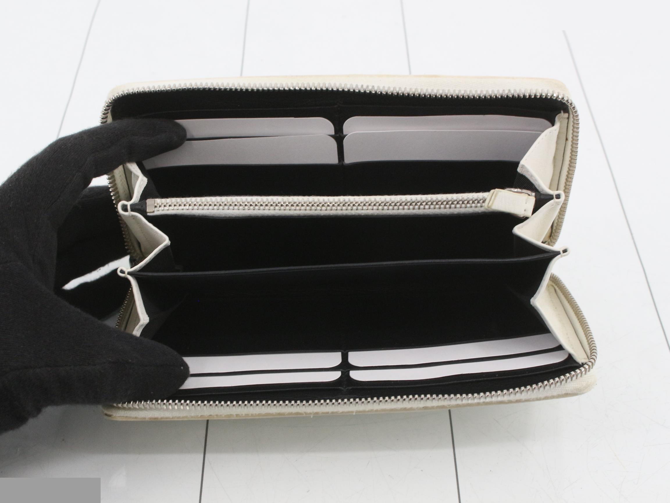 Everyday Leather Round Zipper Long Wallet 490625 — view 4
