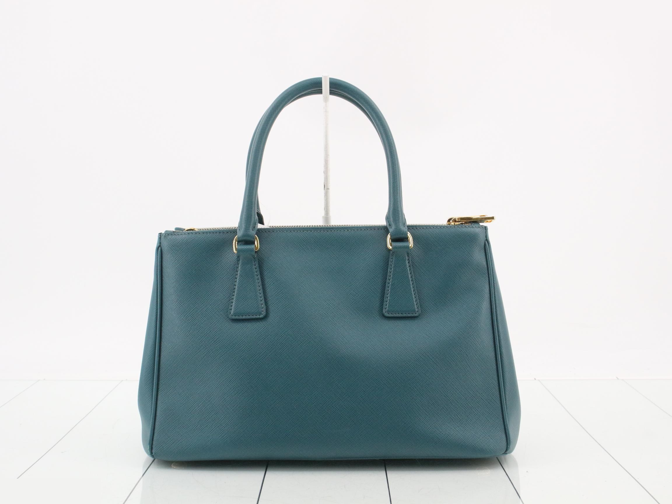 Galleria Saffiano Leather Emerald Green BN1801 — view 2