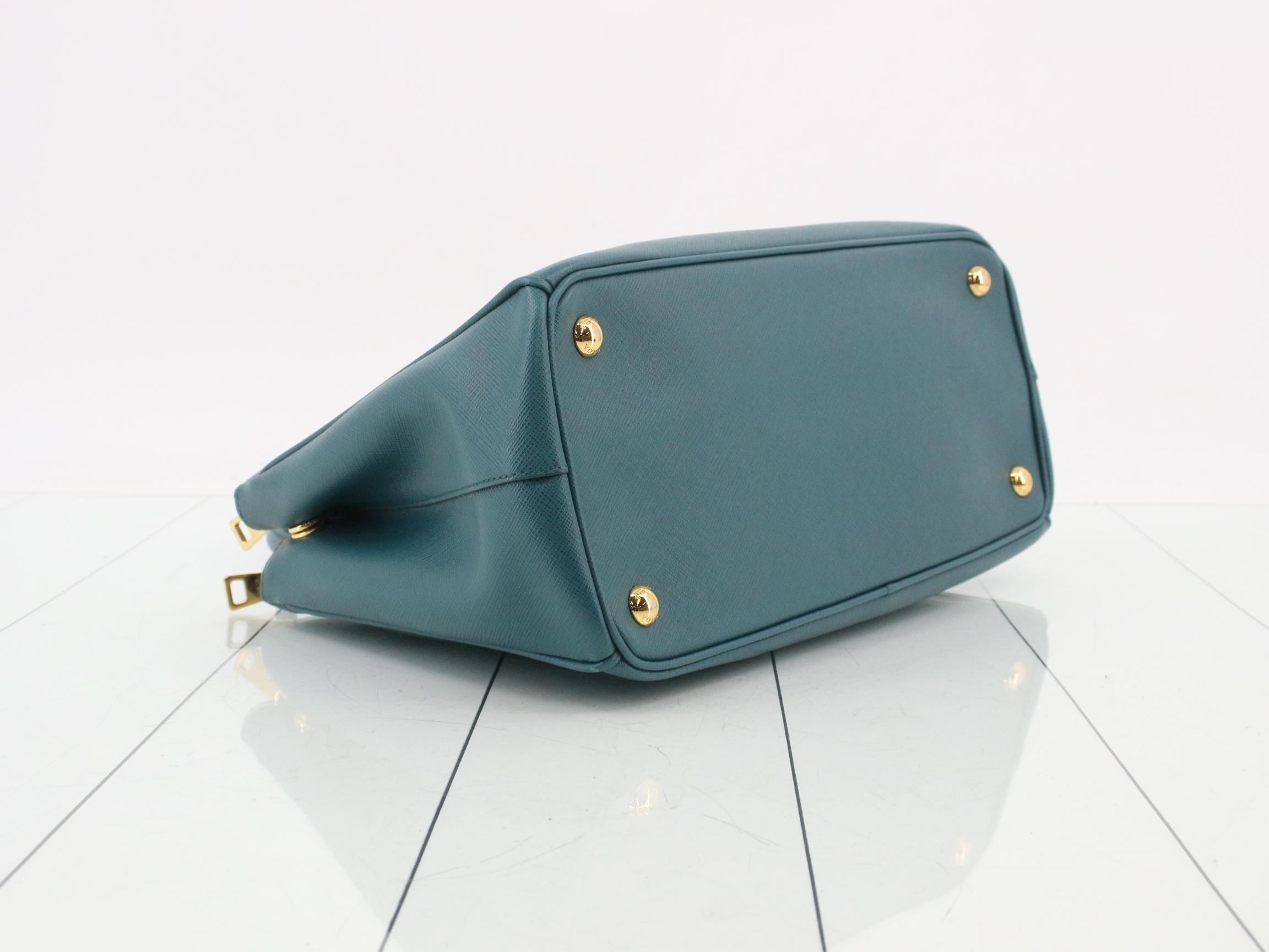 Galleria Saffiano Leather Emerald Green BN1801 — view 5