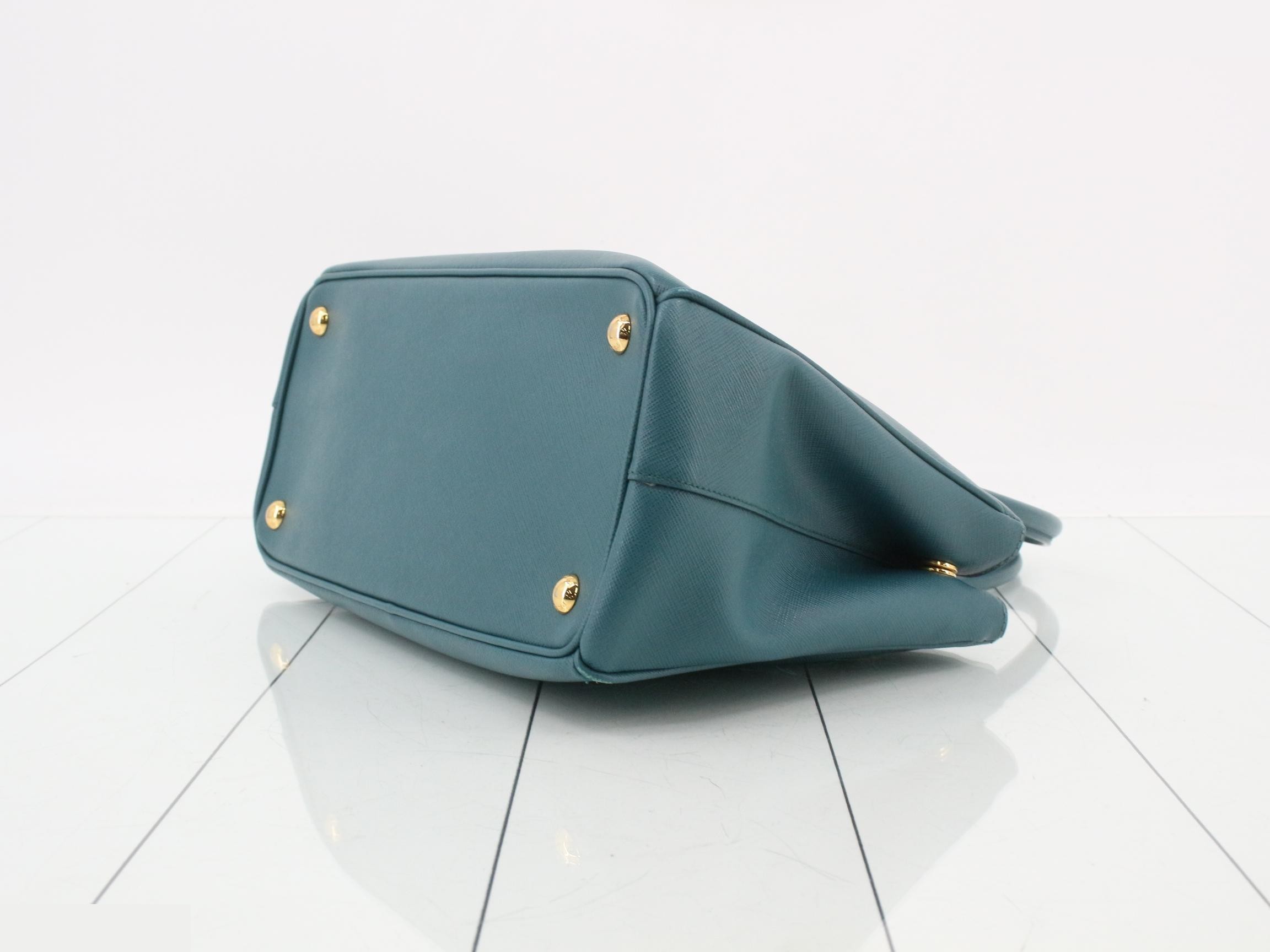 Galleria Saffiano Leather Emerald Green BN1801 — view 6