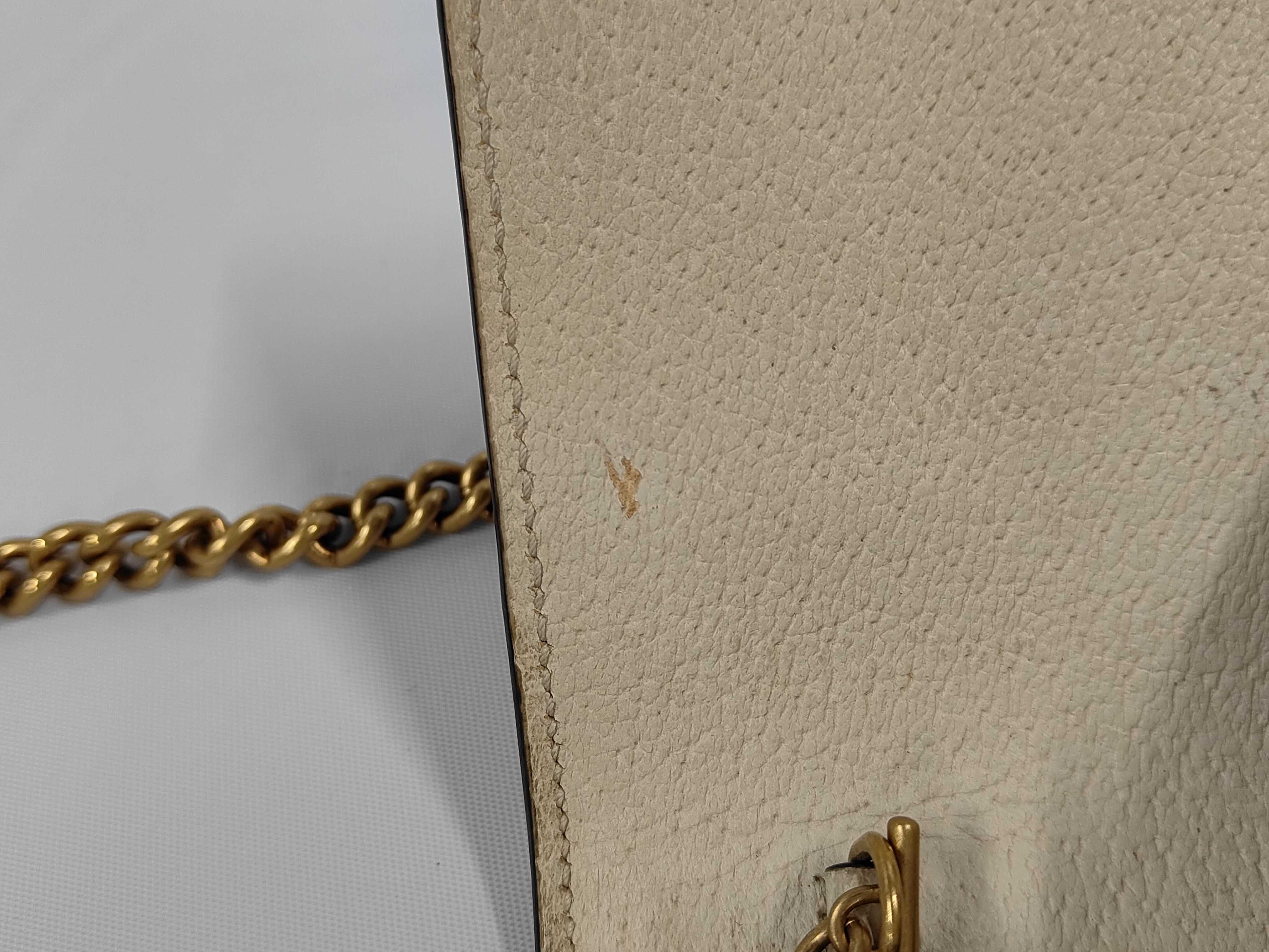 Queen Margaret Bee GG Supreme Chain Wallet Shoulder Bag — view 9