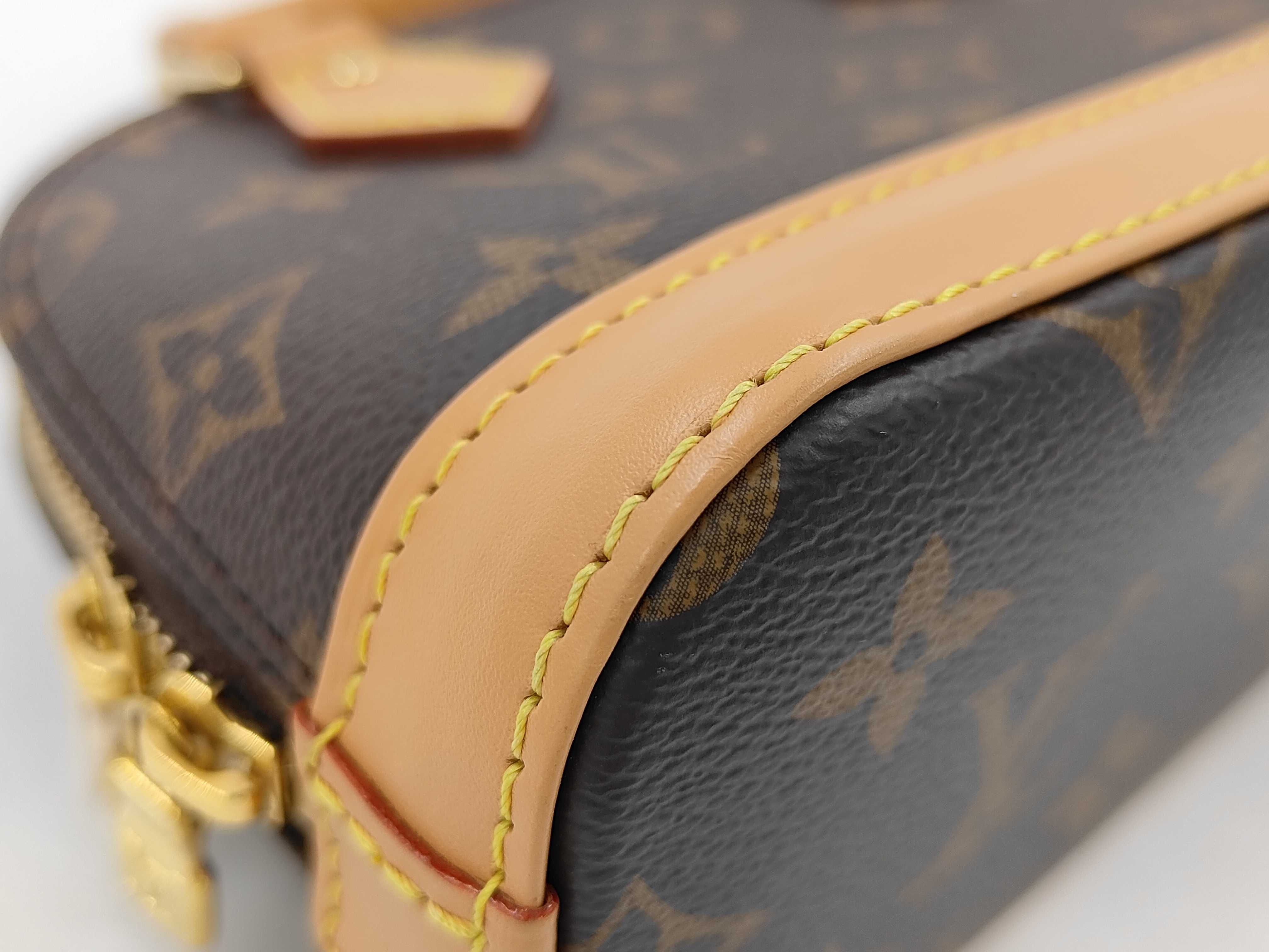 M82717 Nano Alma Monogram Leather 2-Way Shoulder Bag — view 6