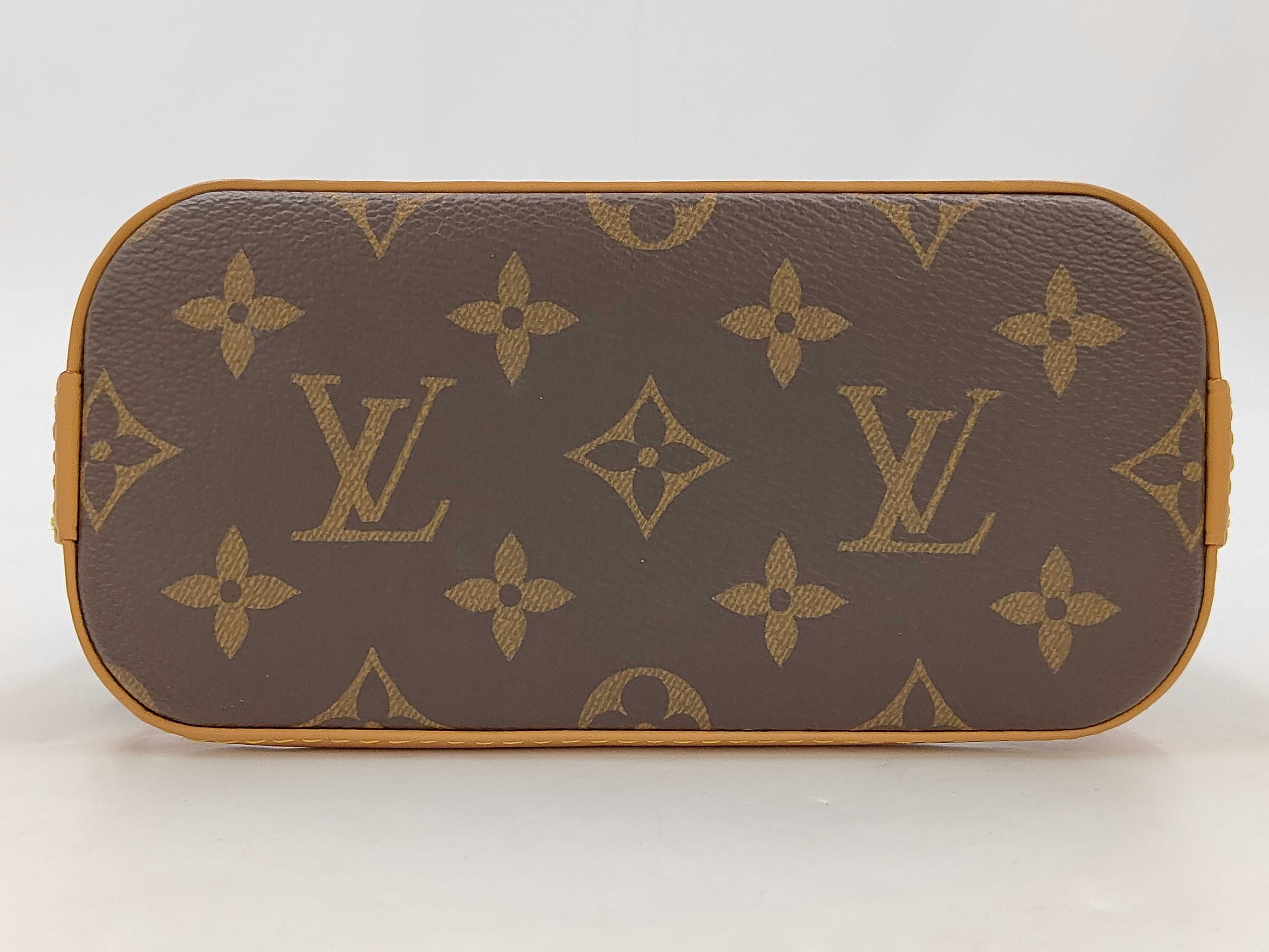 M82717 Nano Alma Monogram Leather 2-Way Shoulder Bag — view 7
