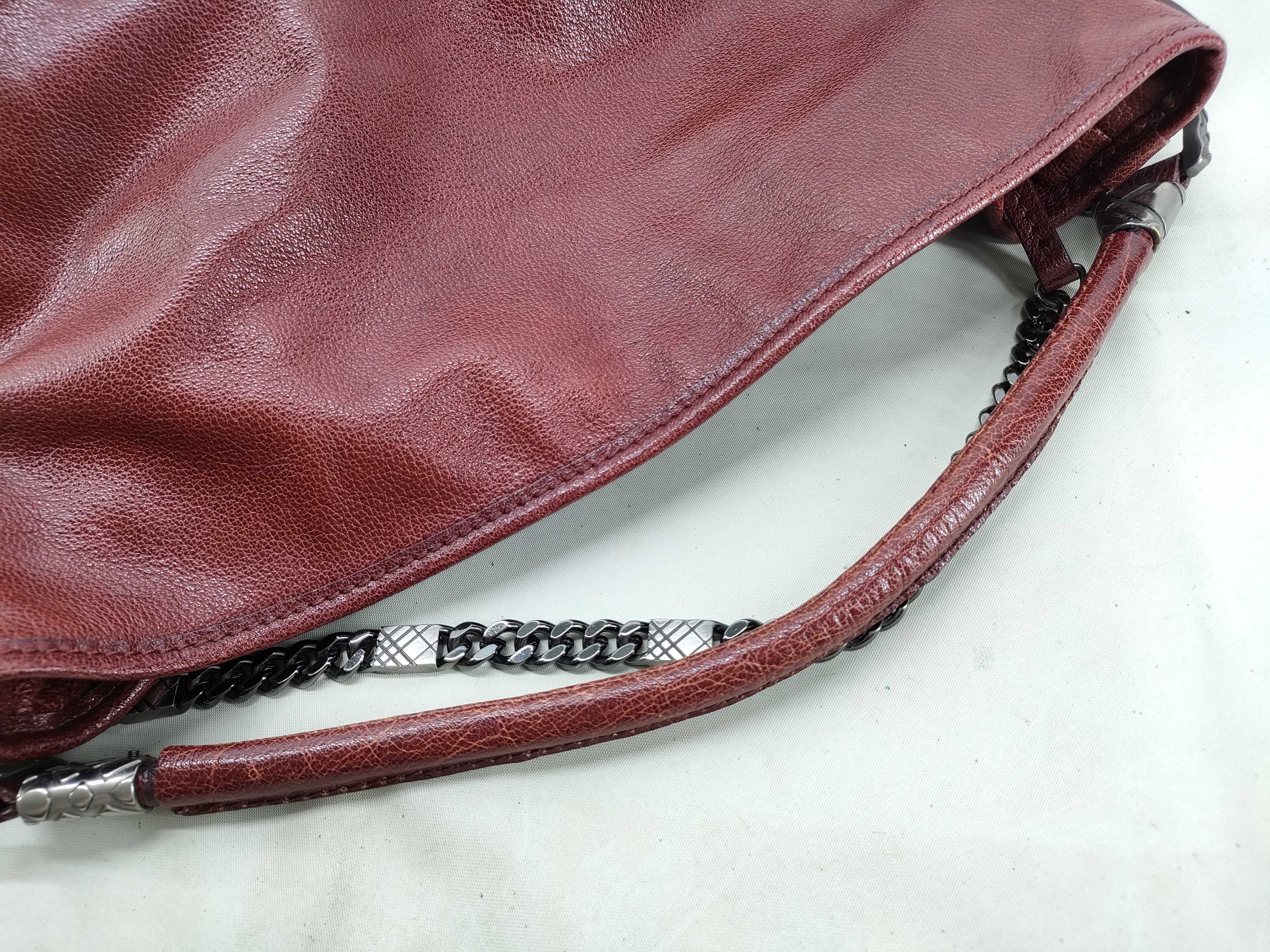 One-Shoulder Bag, Leather, Red Shoulder Bag — view 5