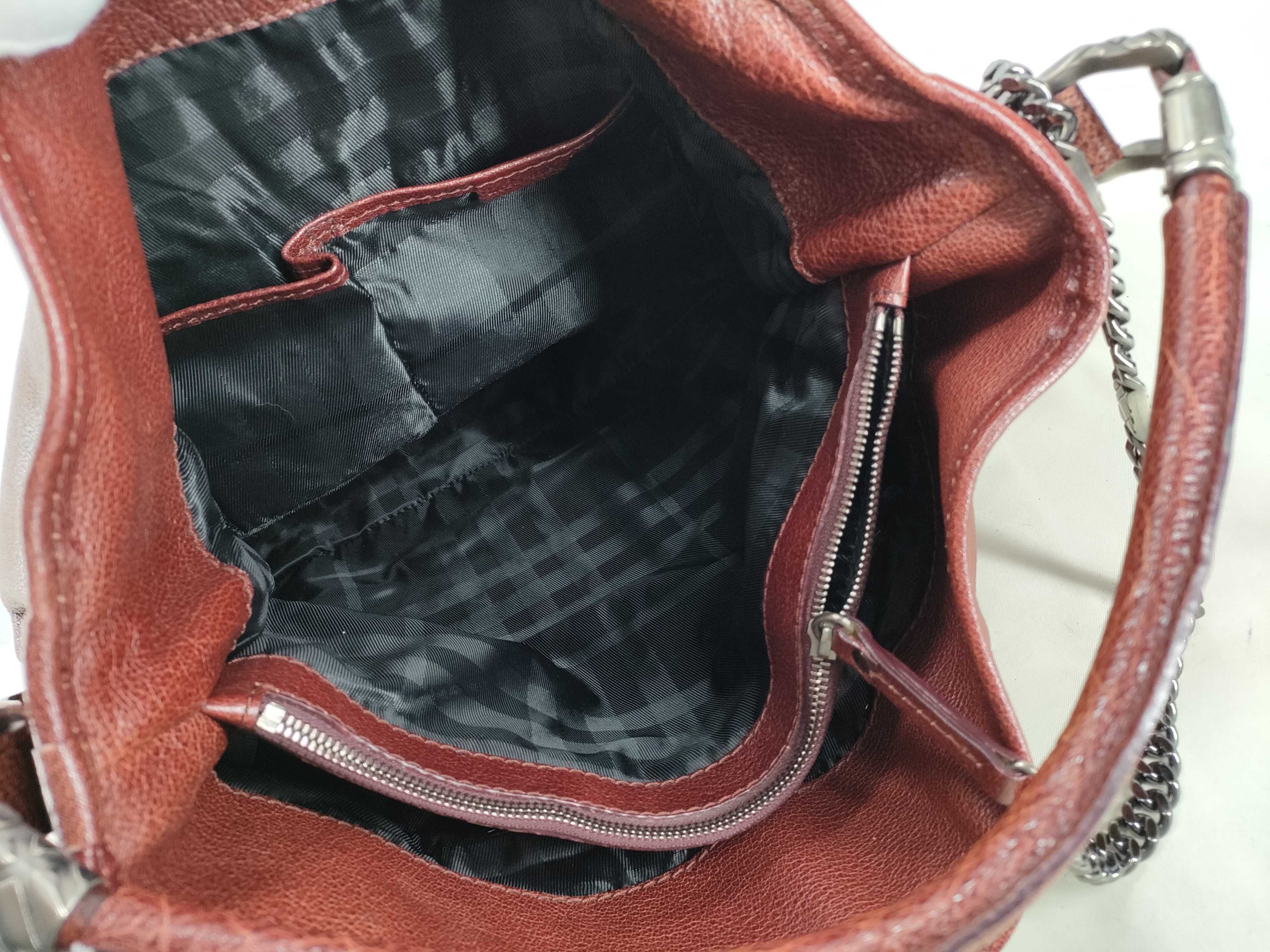 One-Shoulder Bag, Leather, Red Shoulder Bag — view 9
