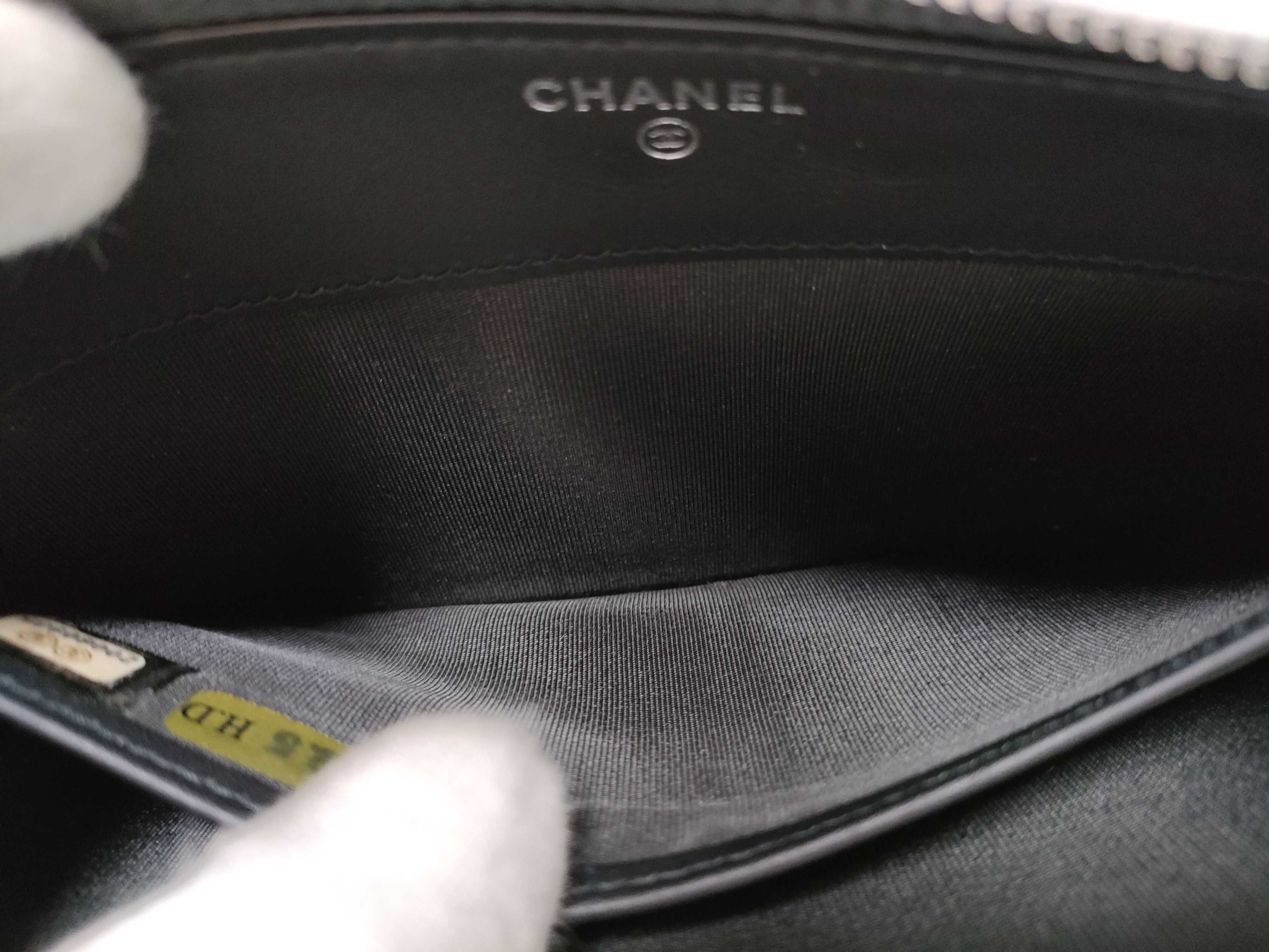 Coco Mark Front Zip Long Wallet — view 12