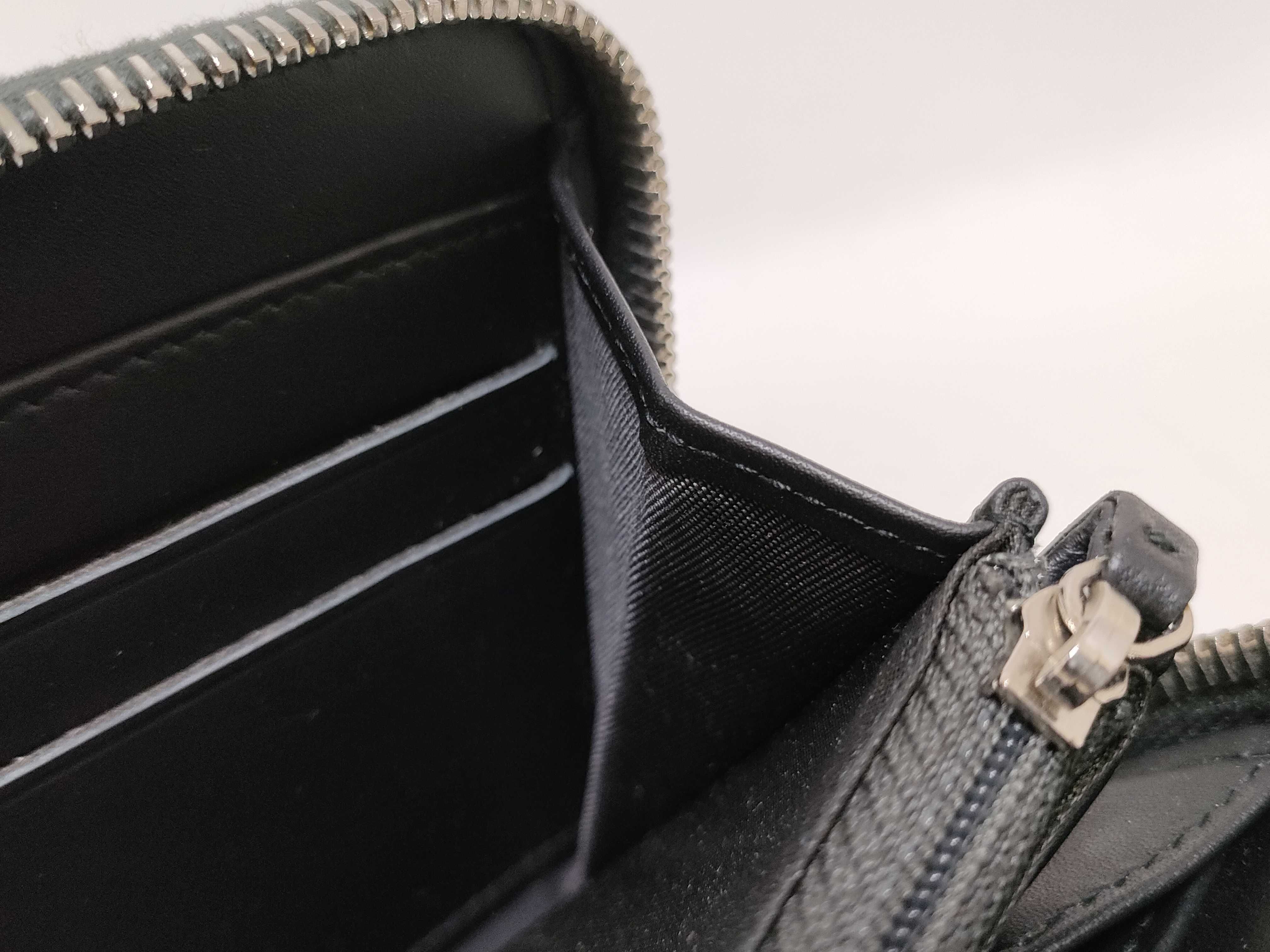 Coco Mark Front Zip Long Wallet — view 8