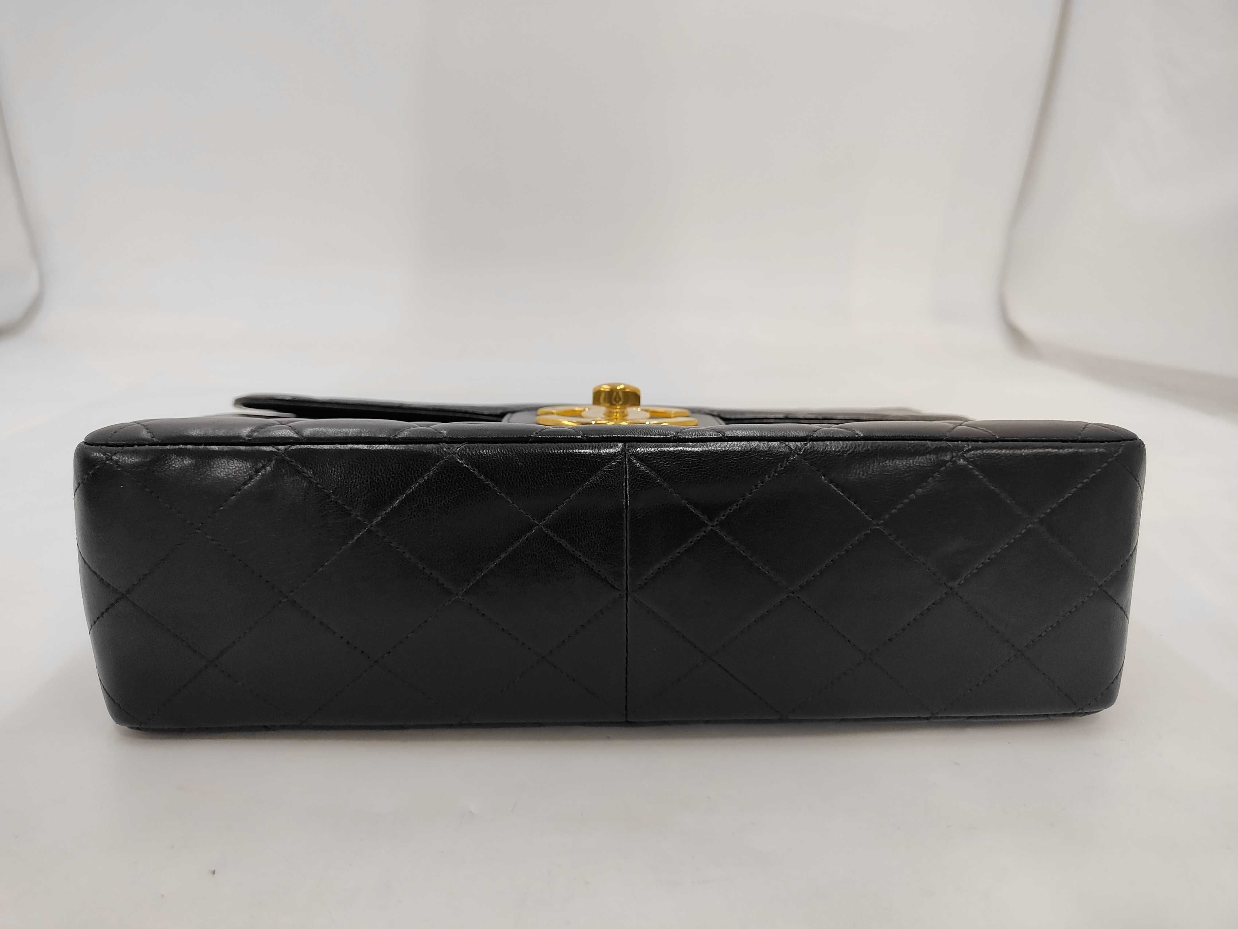 Large Matelassé Lambskin Shoulder Bag — view 4