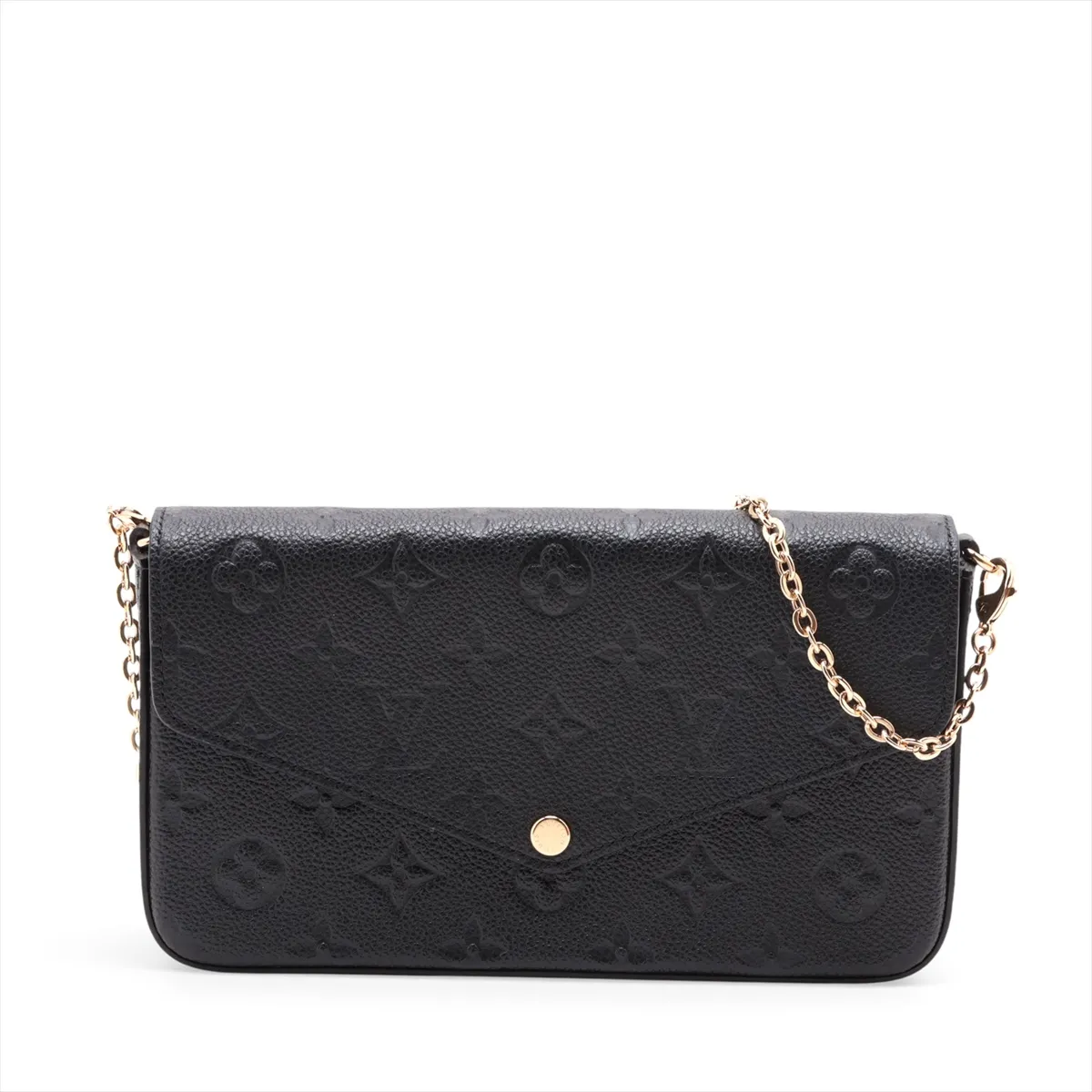Monogram Empreinte Pochette Felicie M82477 Black (RFID detected)
