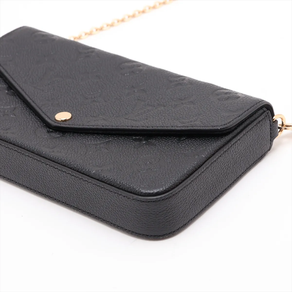 Monogram Empreinte Pochette Felicie M82477 Black (RFID detected) — view 3