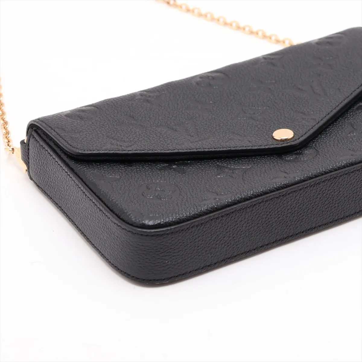 Monogram Empreinte Pochette Felicie M82477 Black (RFID detected) — view 4