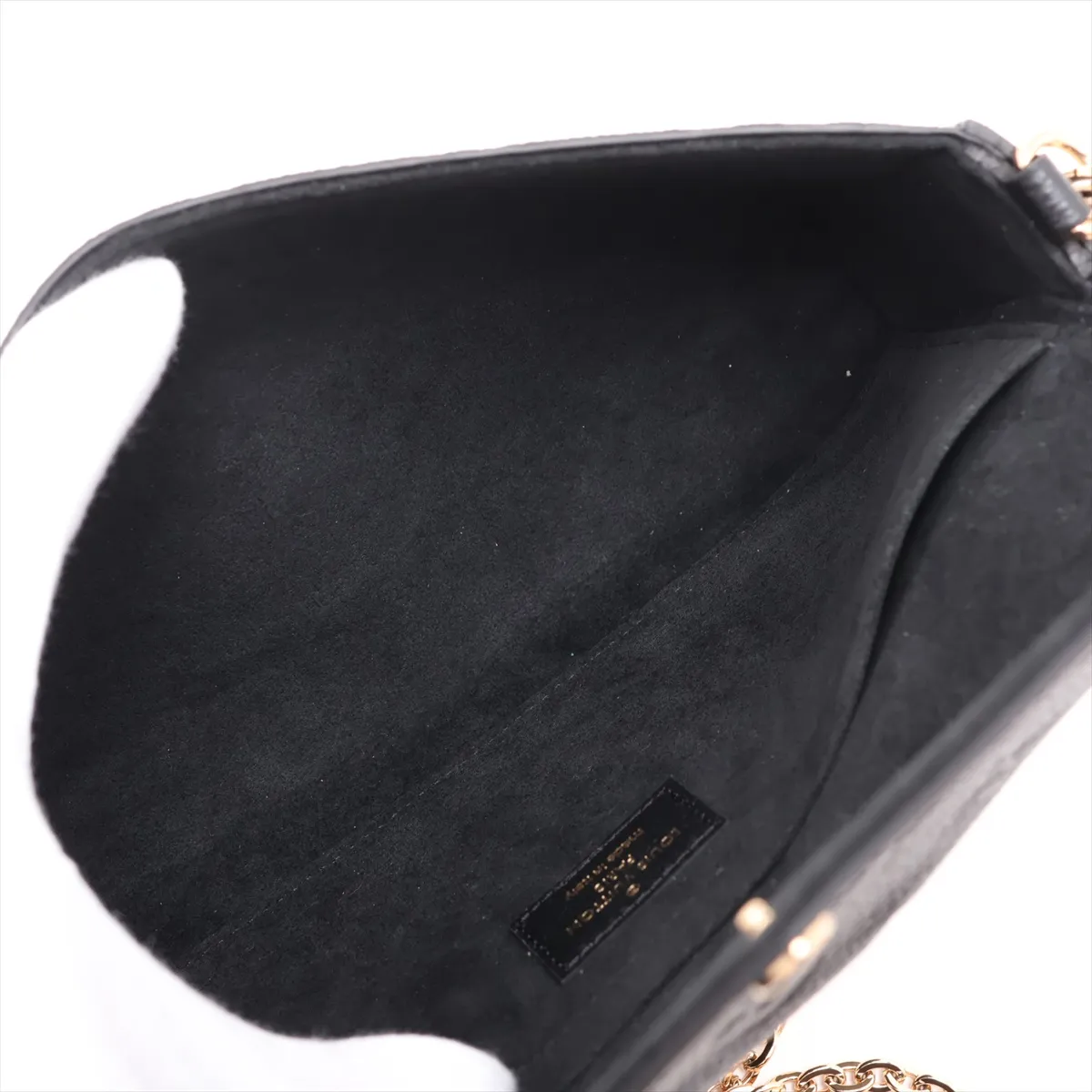 Monogram Empreinte Pochette Felicie M82477 Black (RFID detected) — view 6