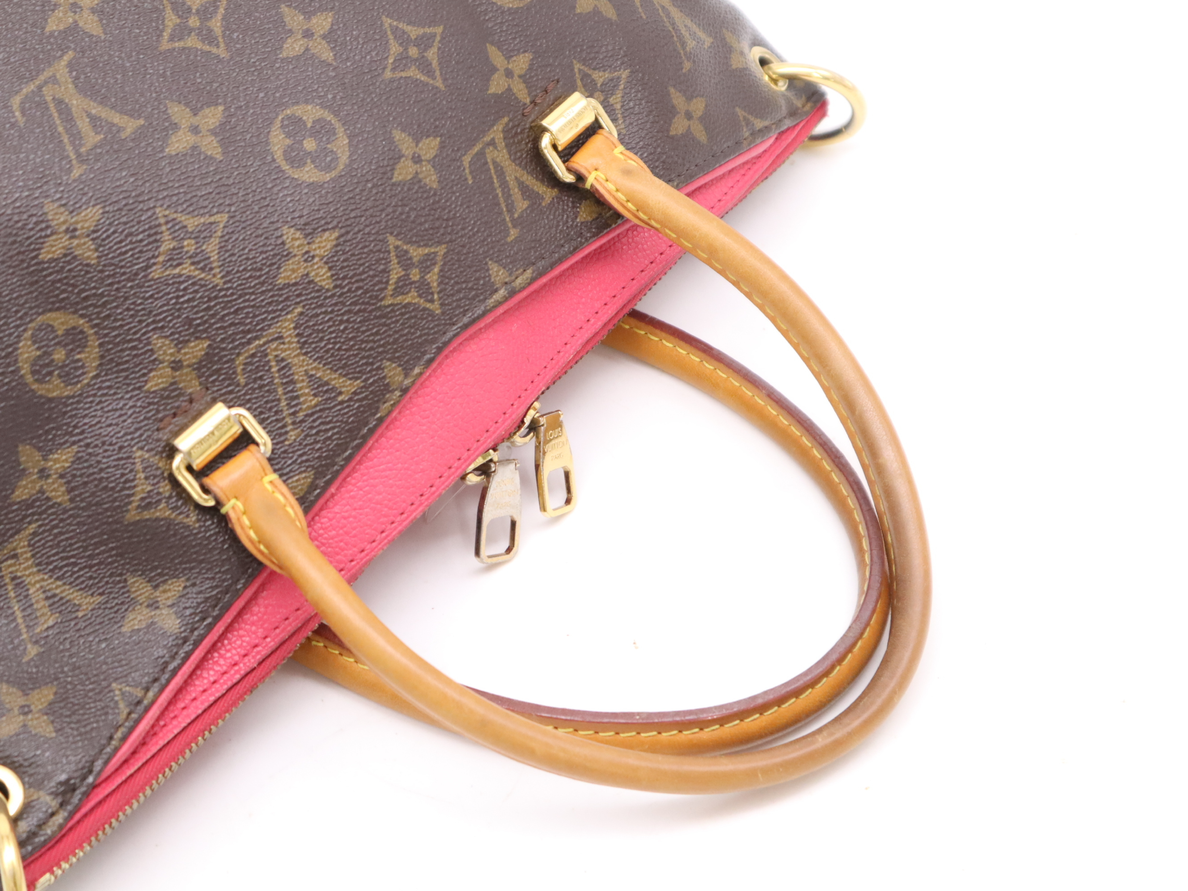 M40906 Monogram Pallas Aurore Handbag with Shoulder Strap — view 6