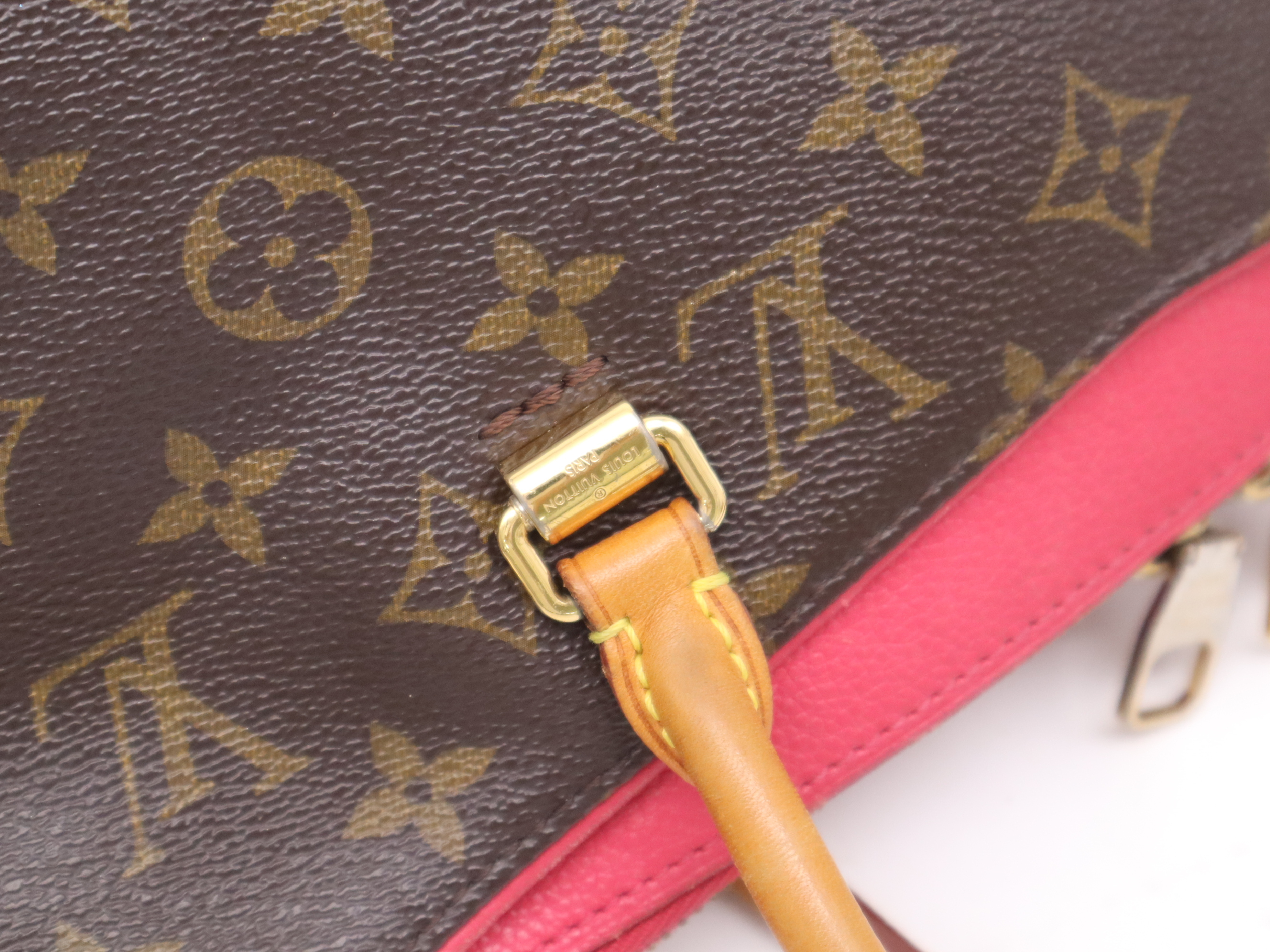M40906 Monogram Pallas Aurore Handbag with Shoulder Strap — view 7