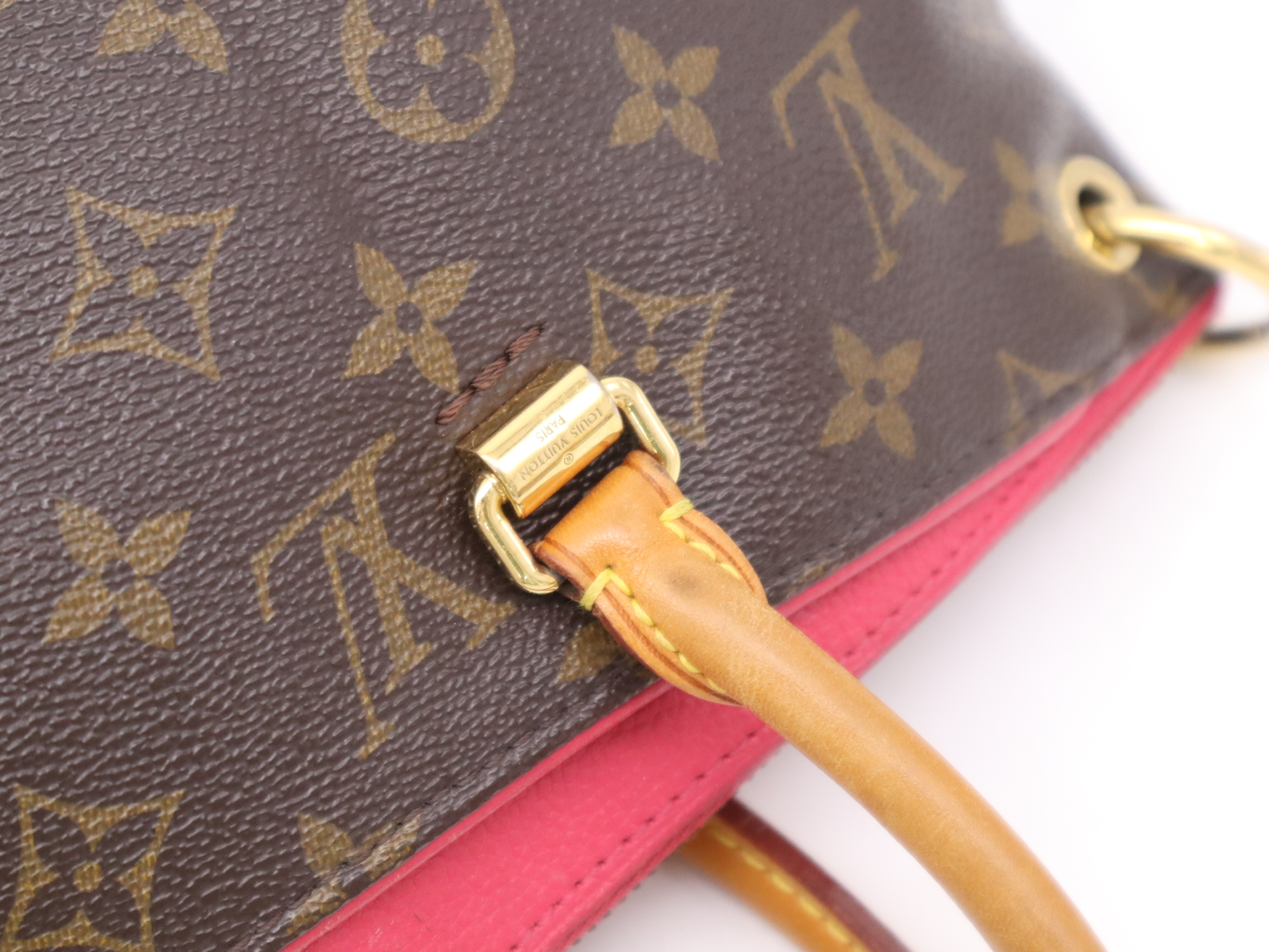 M40906 Monogram Pallas Aurore Handbag with Shoulder Strap — view 8