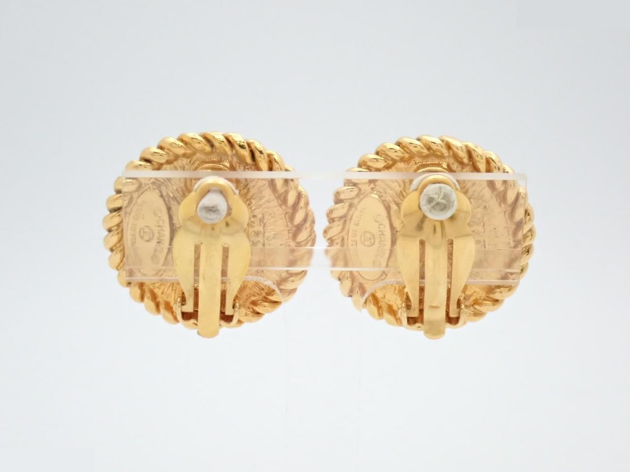 pearl earrings — view 2
