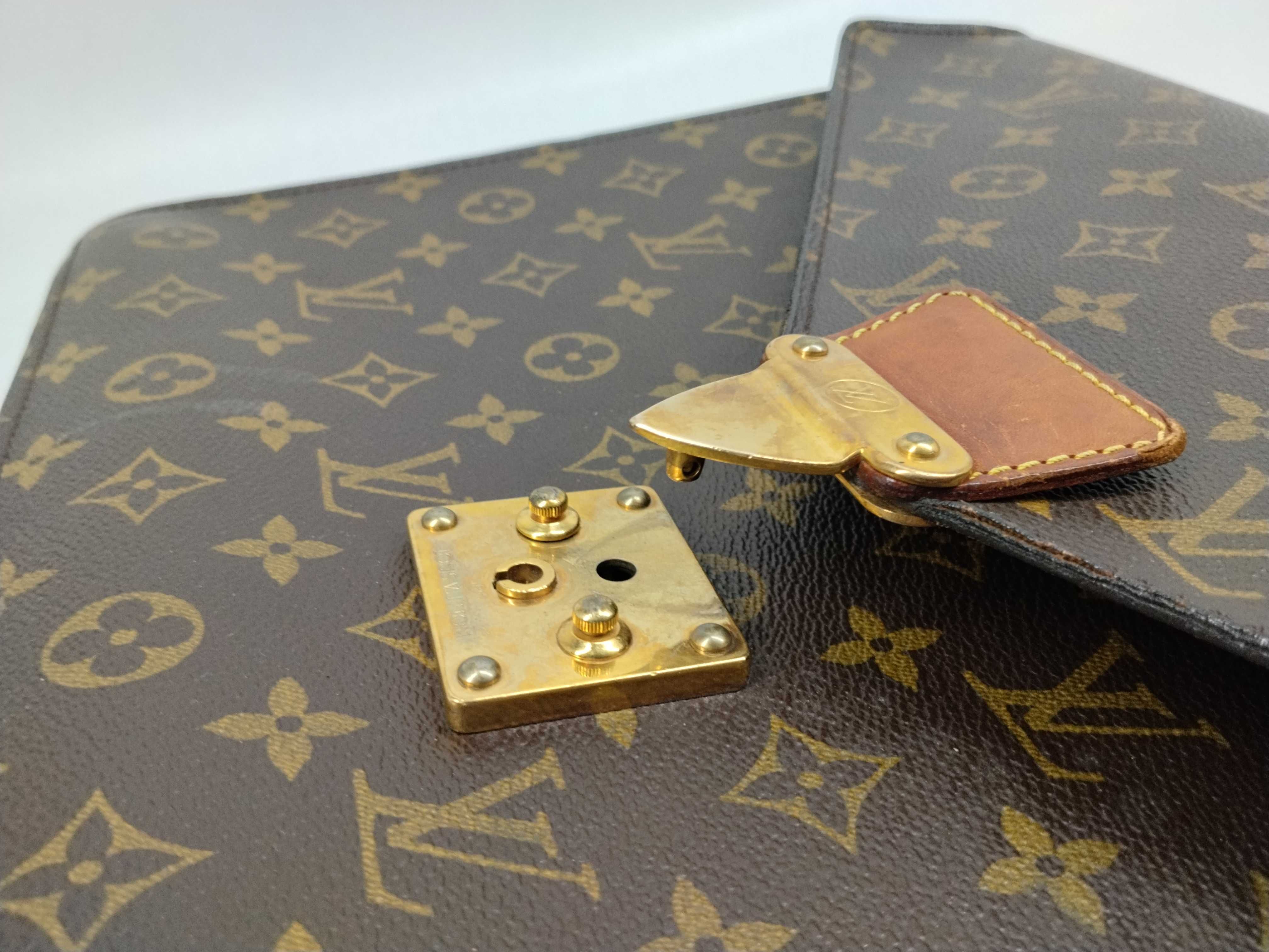 Monogram Serviette Conseiller Business Bag — view 8