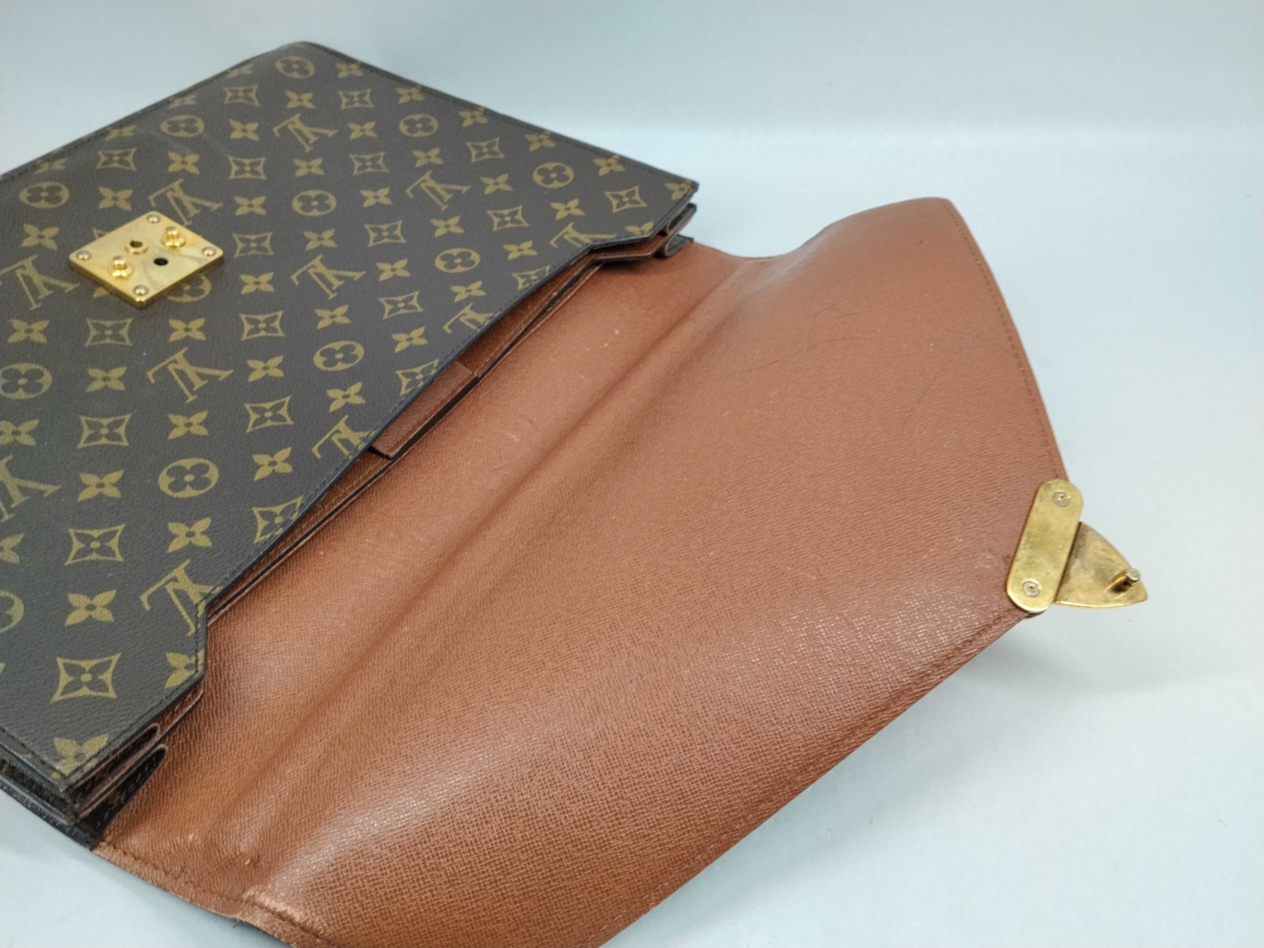 Monogram Serviette Conseiller Business Bag — view 9