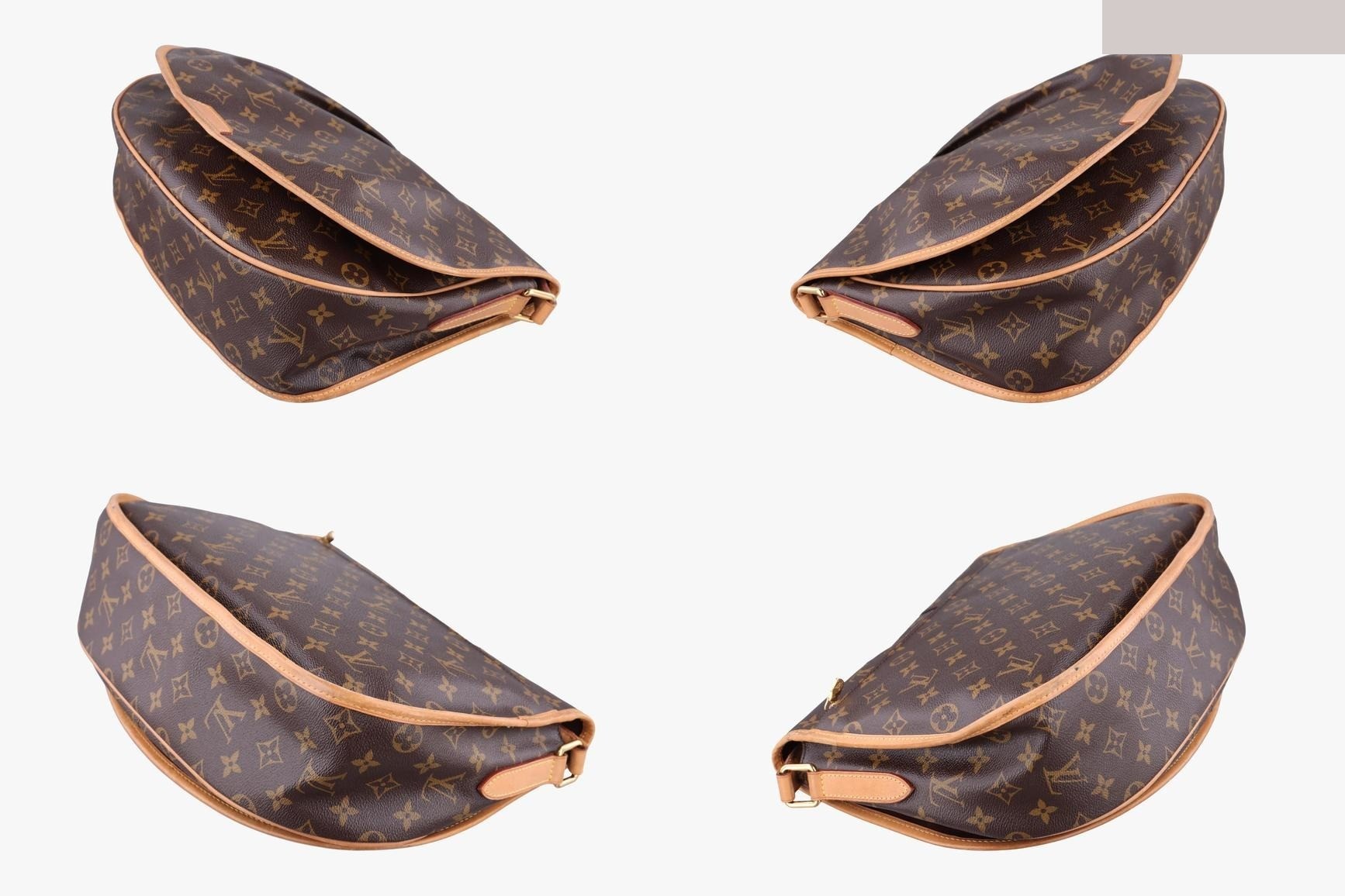 Menilmontant PM Monogram Canvas Monogram / Brown — view 4