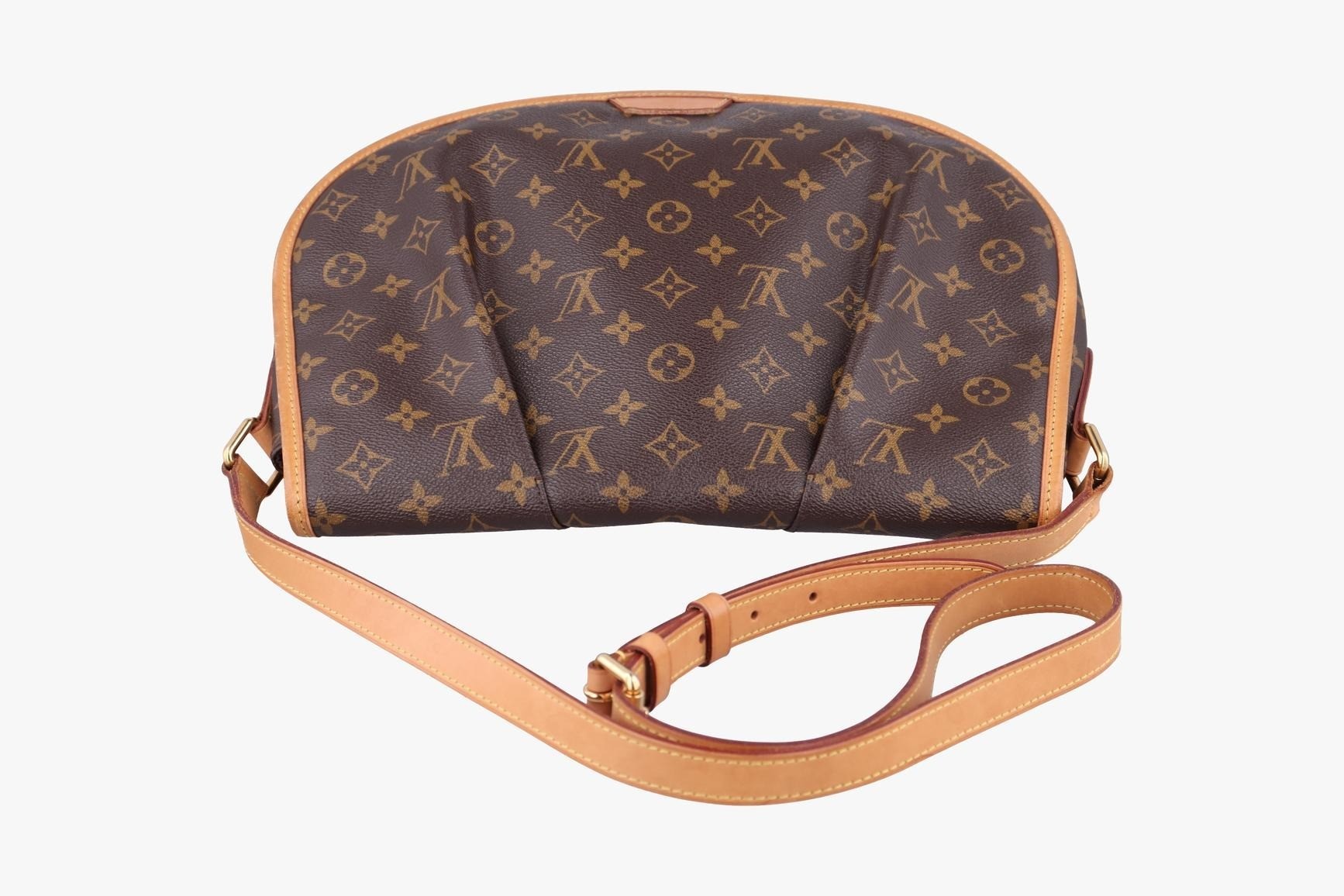 Menilmontant PM Monogram Canvas Monogram / Brown — view 5