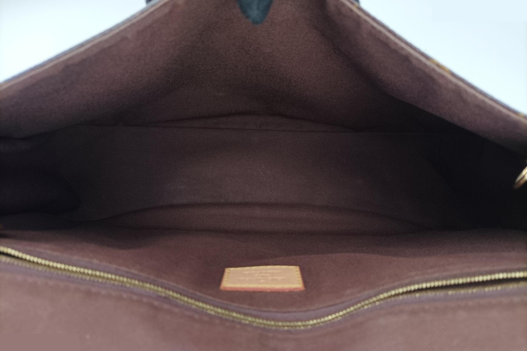 Menilmontant PM Monogram Canvas Monogram / Brown — view 6
