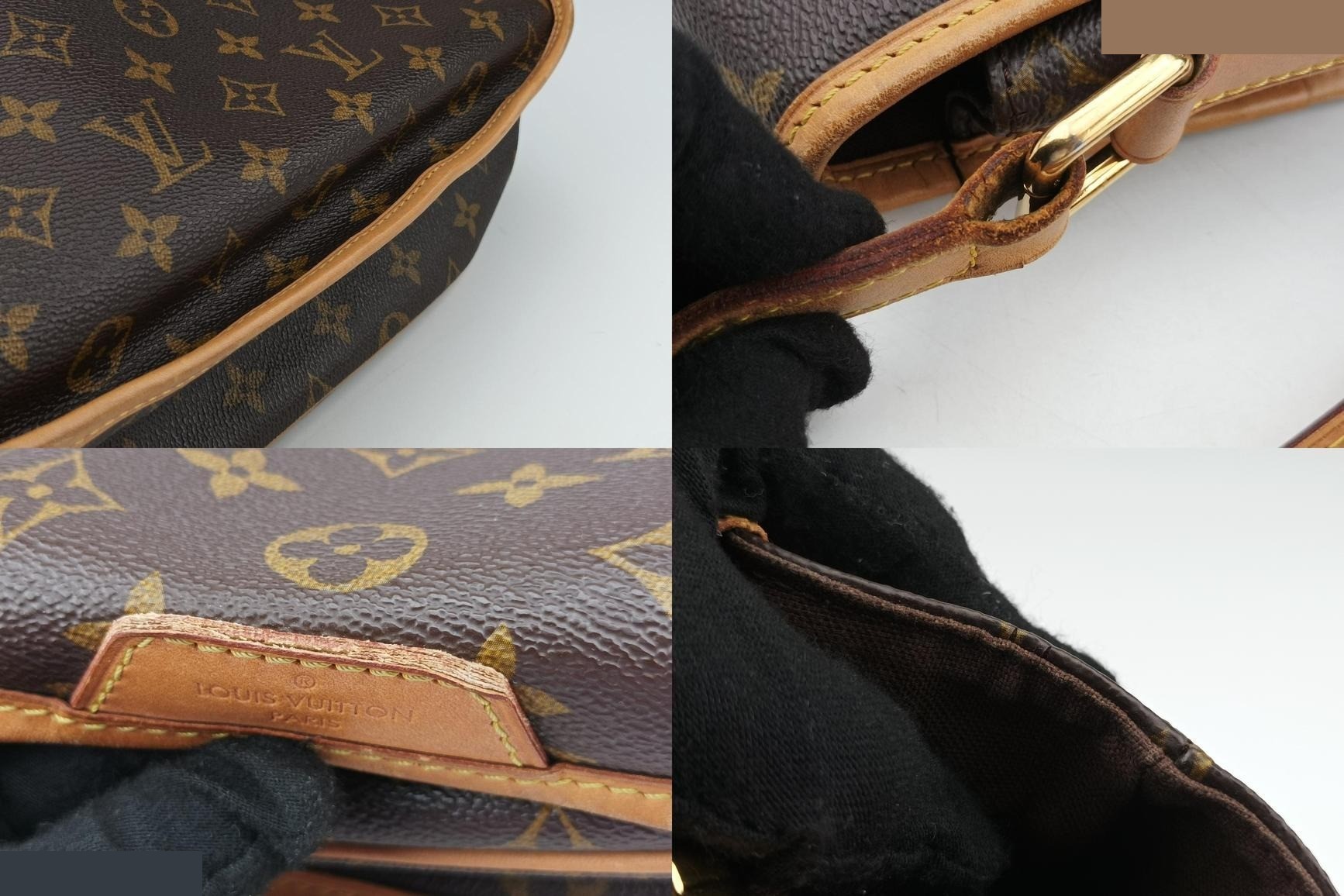 Menilmontant PM Monogram Canvas Monogram / Brown — view 10