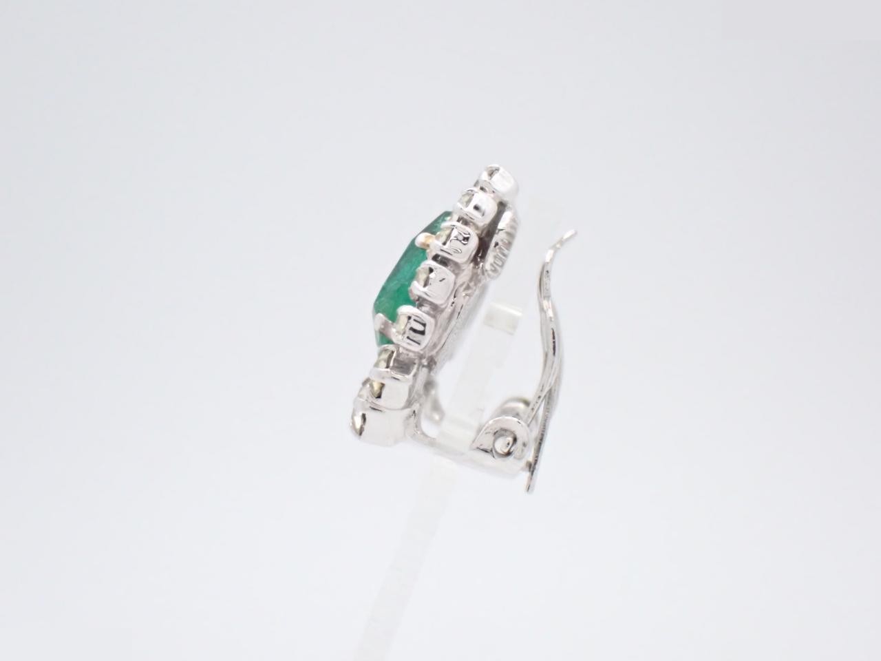 Rhinestone Precious Metal Earrings — view 3
