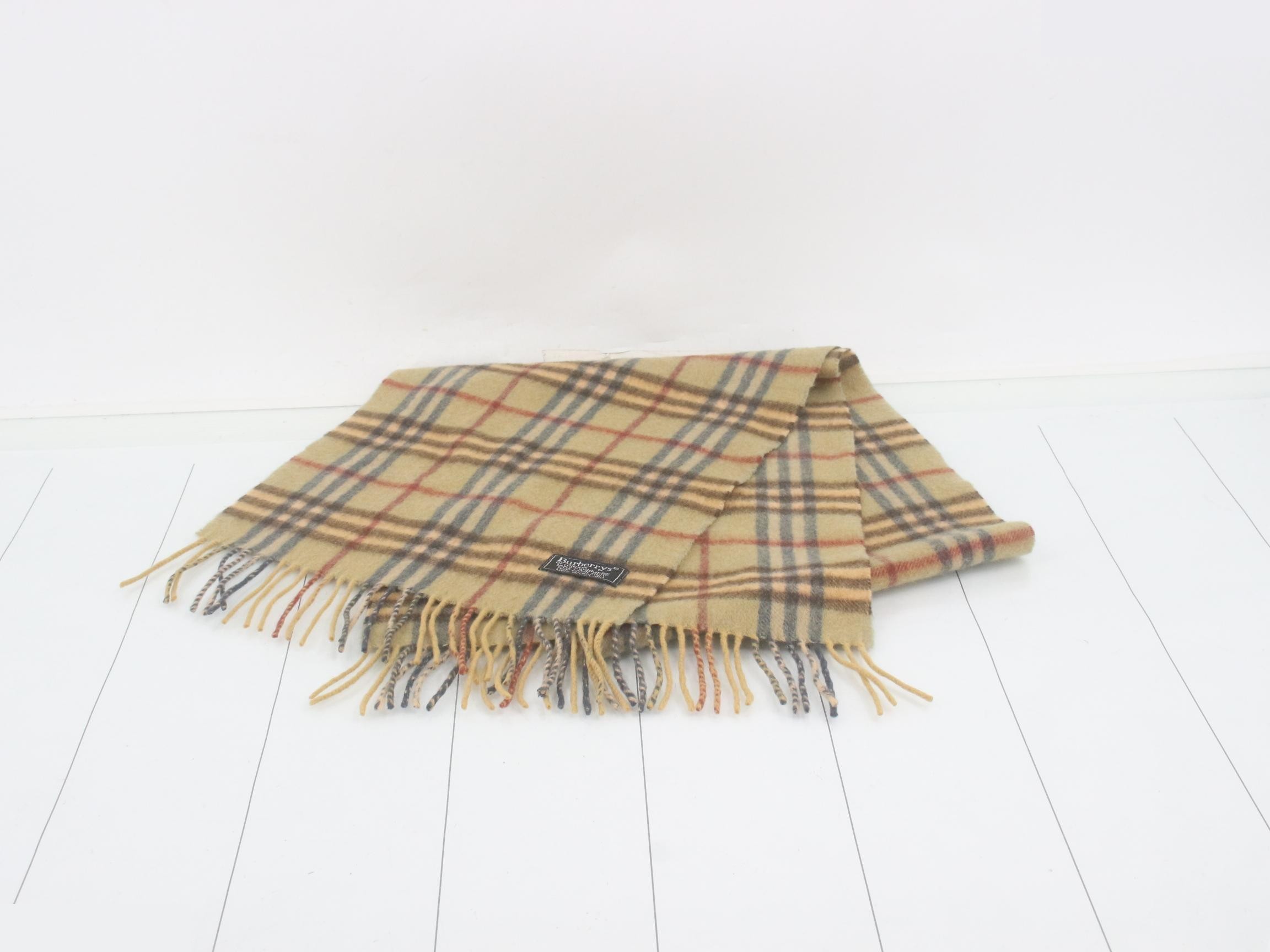 Scarf, 100% cashmere, Novacheck pattern — view 2