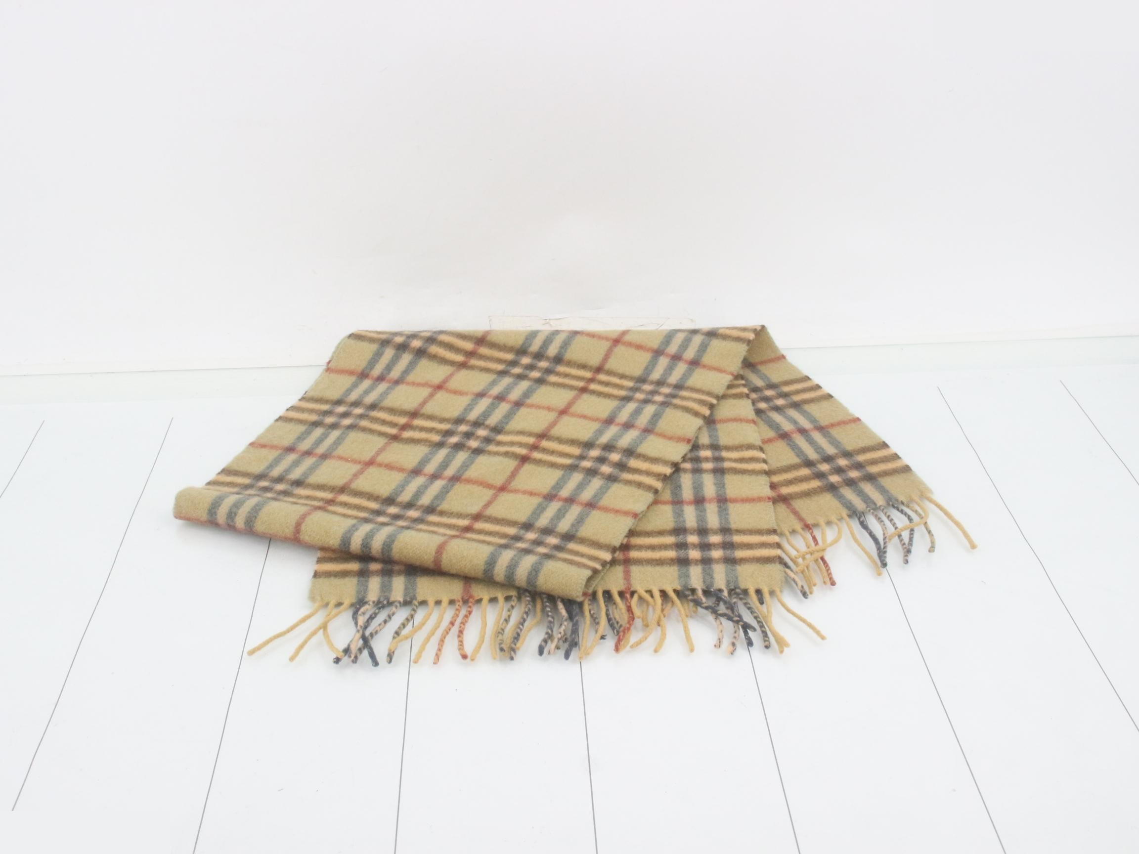 Scarf, 100% cashmere, Novacheck pattern — view 3